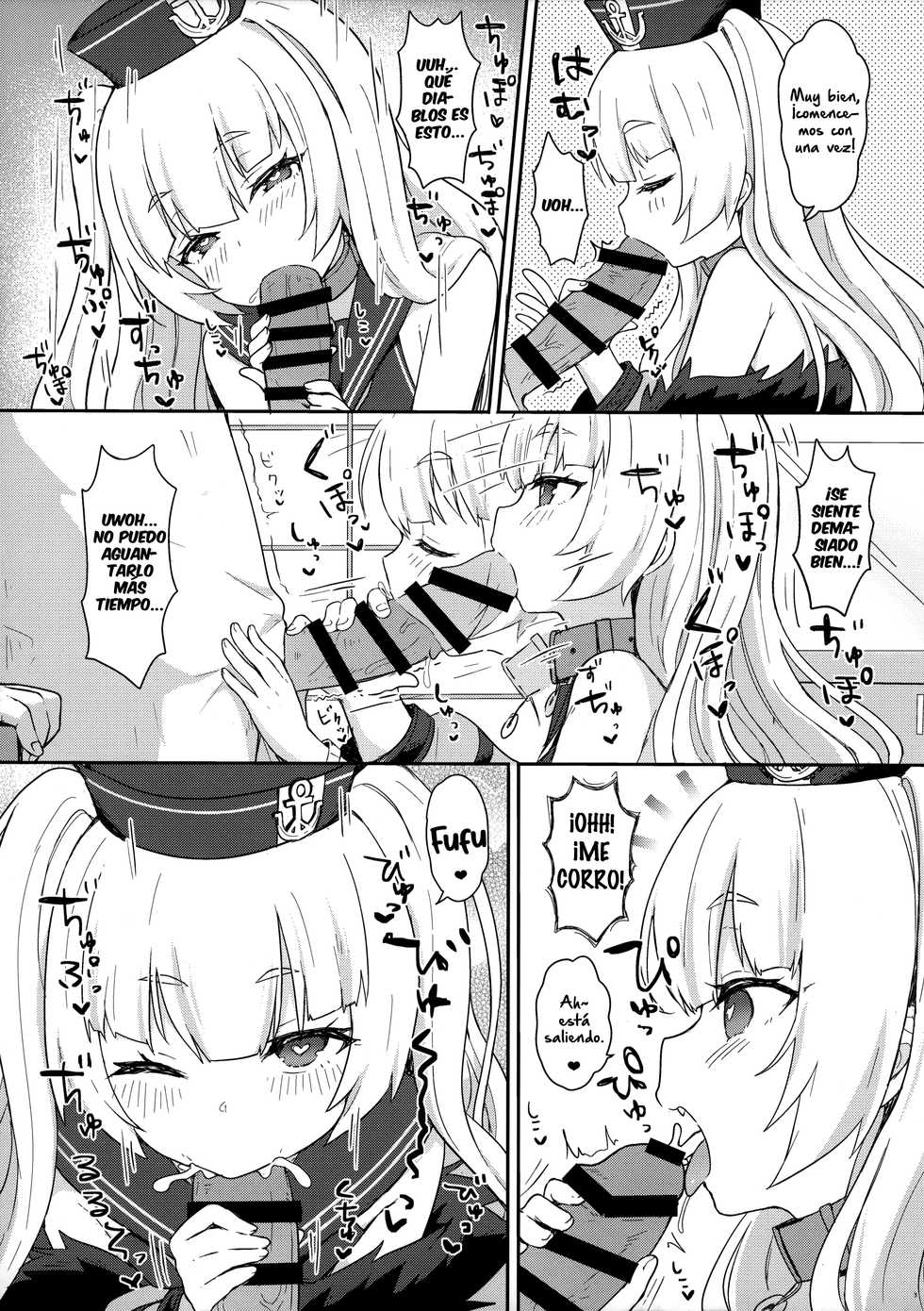 [Wasabi Mochi (Momosawa)] Bache ni Bacchiri Omakase! - ¡Déjaselo todo a Bache! (Azur Lane) [Spanish] [Dou-Hen EX] - Page 4