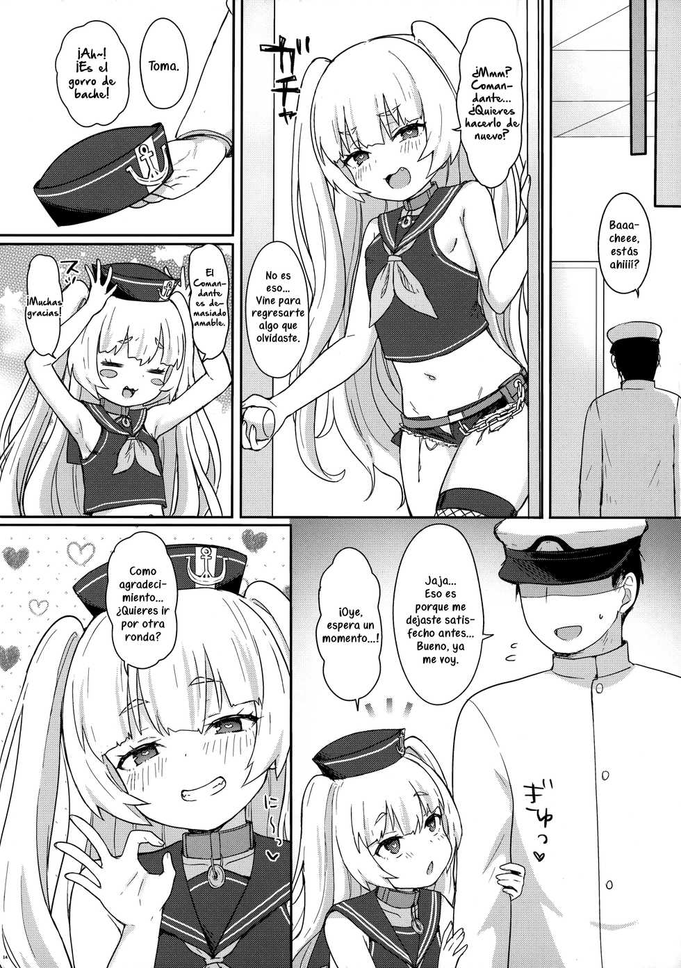 [Wasabi Mochi (Momosawa)] Bache ni Bacchiri Omakase! - ¡Déjaselo todo a Bache! (Azur Lane) [Spanish] [Dou-Hen EX] - Page 15