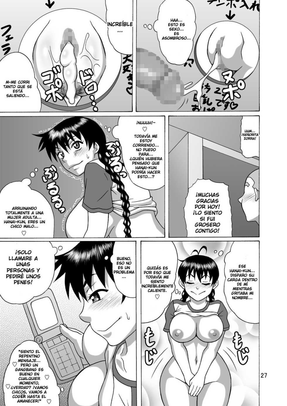 [Heisen-Dou (Hiraizumi Kou)] Kantoku wa Luckyhole | Coach's LuckyHole (Ookiku Furikabutte) [SPANISH] [DESCAVELLADOHEN] [Digital] - Page 26