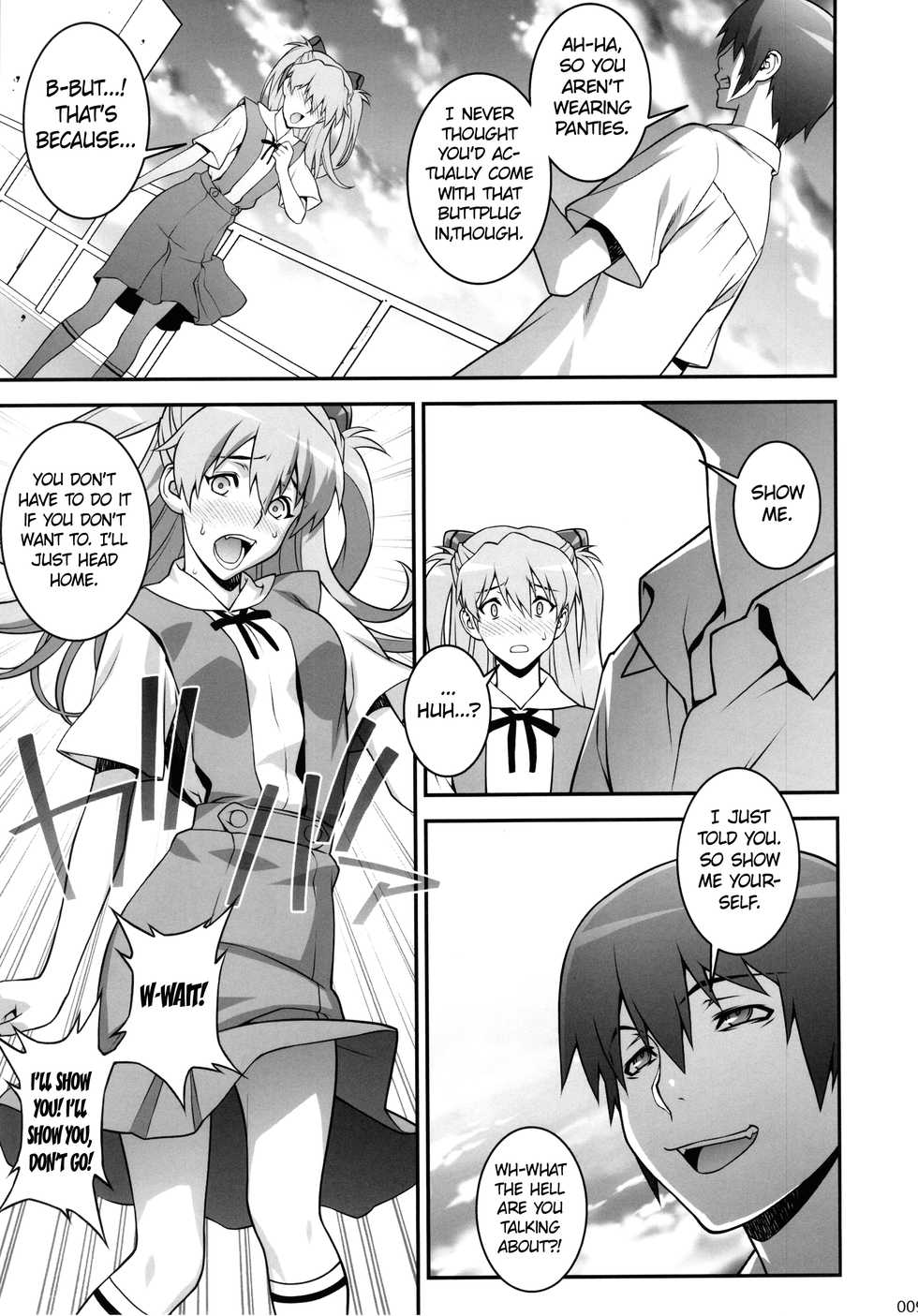 (C84) [Motchie Kingdom (Motchie)] Asuka Choukyou Shite Hoshiin Desho? (Neon Genesis Evangelion) [English] =White Symphony= - Page 8