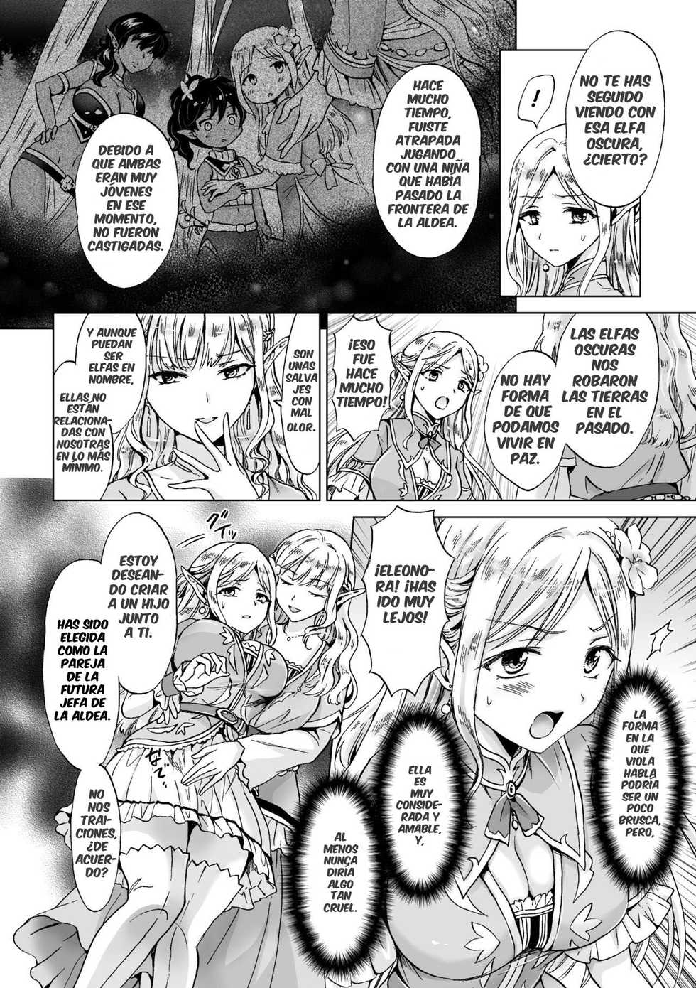 [Mira] elf ~Tsuki no Mahou~ | Elf ~Magic of the Moon~ (2D Comic Magazine Yuri Ninshin Vol. 3) [Spanish] [GMj-Sub] [Digital] - Page 4