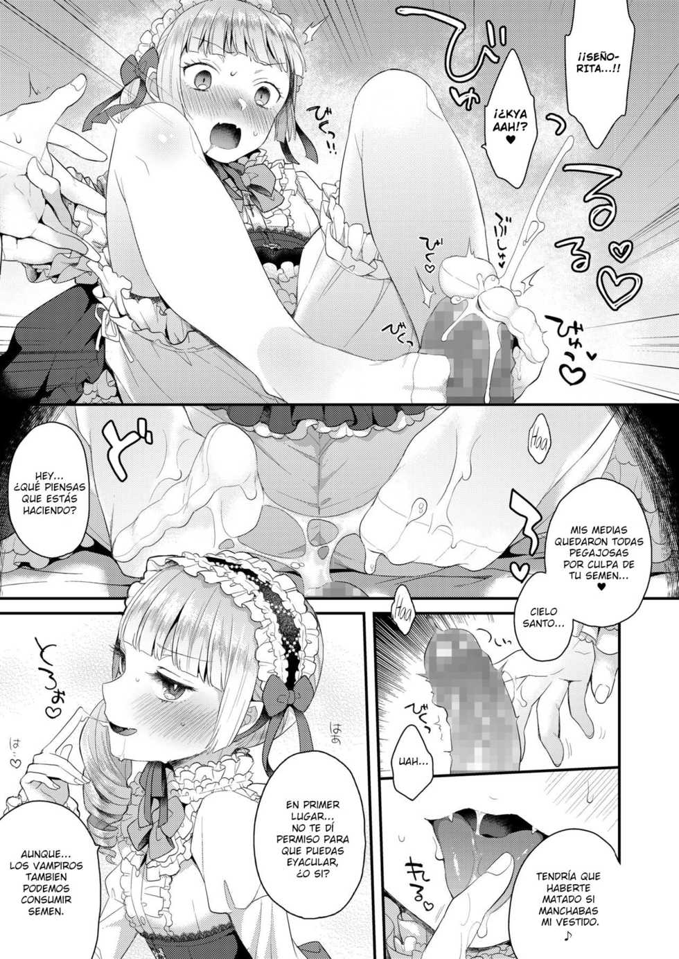 [majoccoid] Yamiyo no Yakata no Vampire (COMIC Megastore Alpha 2017-11) [Spanish] {Axelerator} [Digital] - Page 7