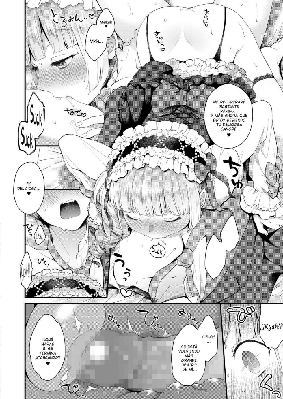 [majoccoid] Yamiyo no Yakata no Vampire (COMIC Megastore Alpha 2017-11) [Spanish] {Axelerator} [Digital] - Page 10