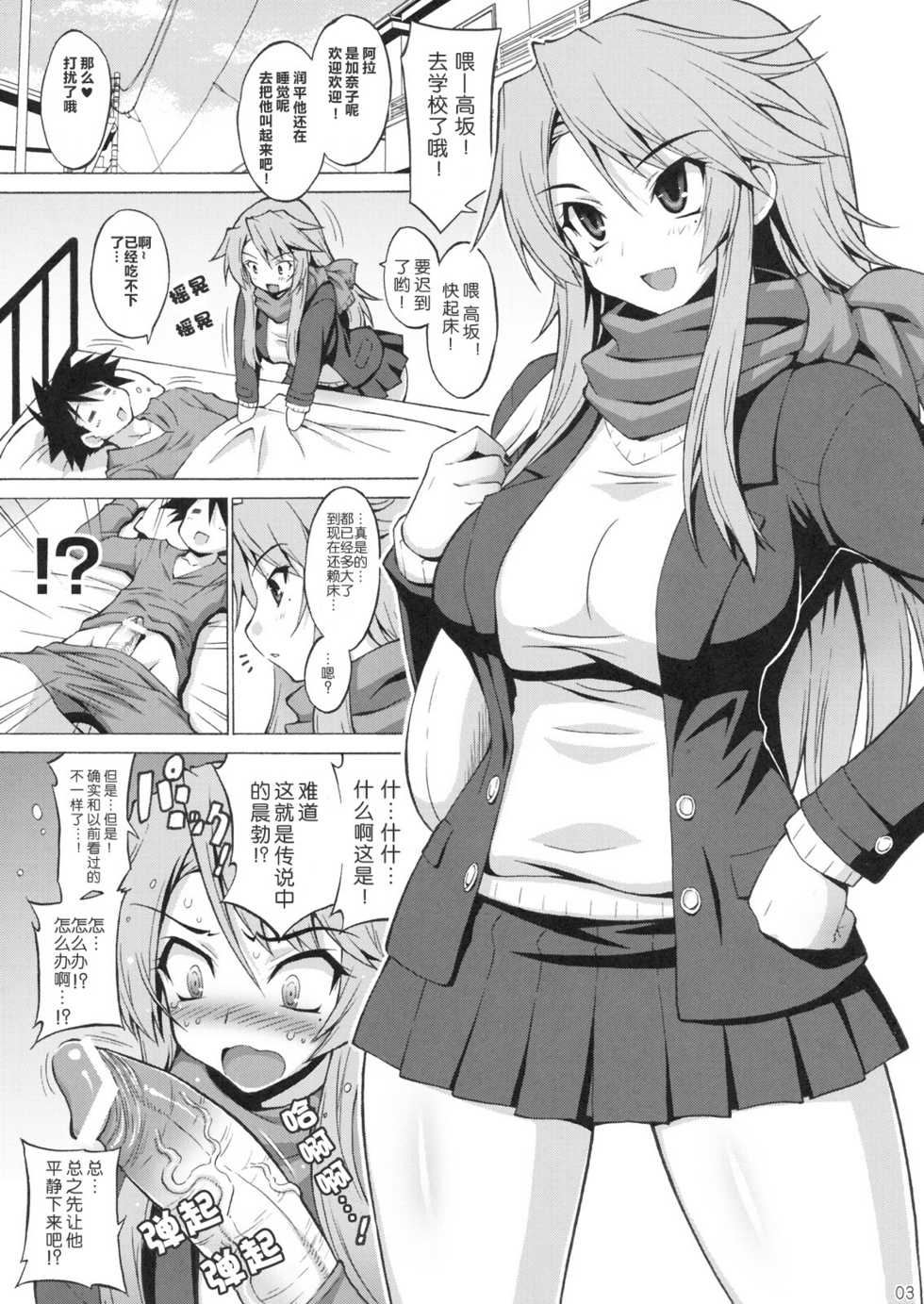 (C77) [Freaks (Mike, onomeshin)] Nyanpai! (Nyan Koi!) [Chinese] [IK汉化] - Page 3