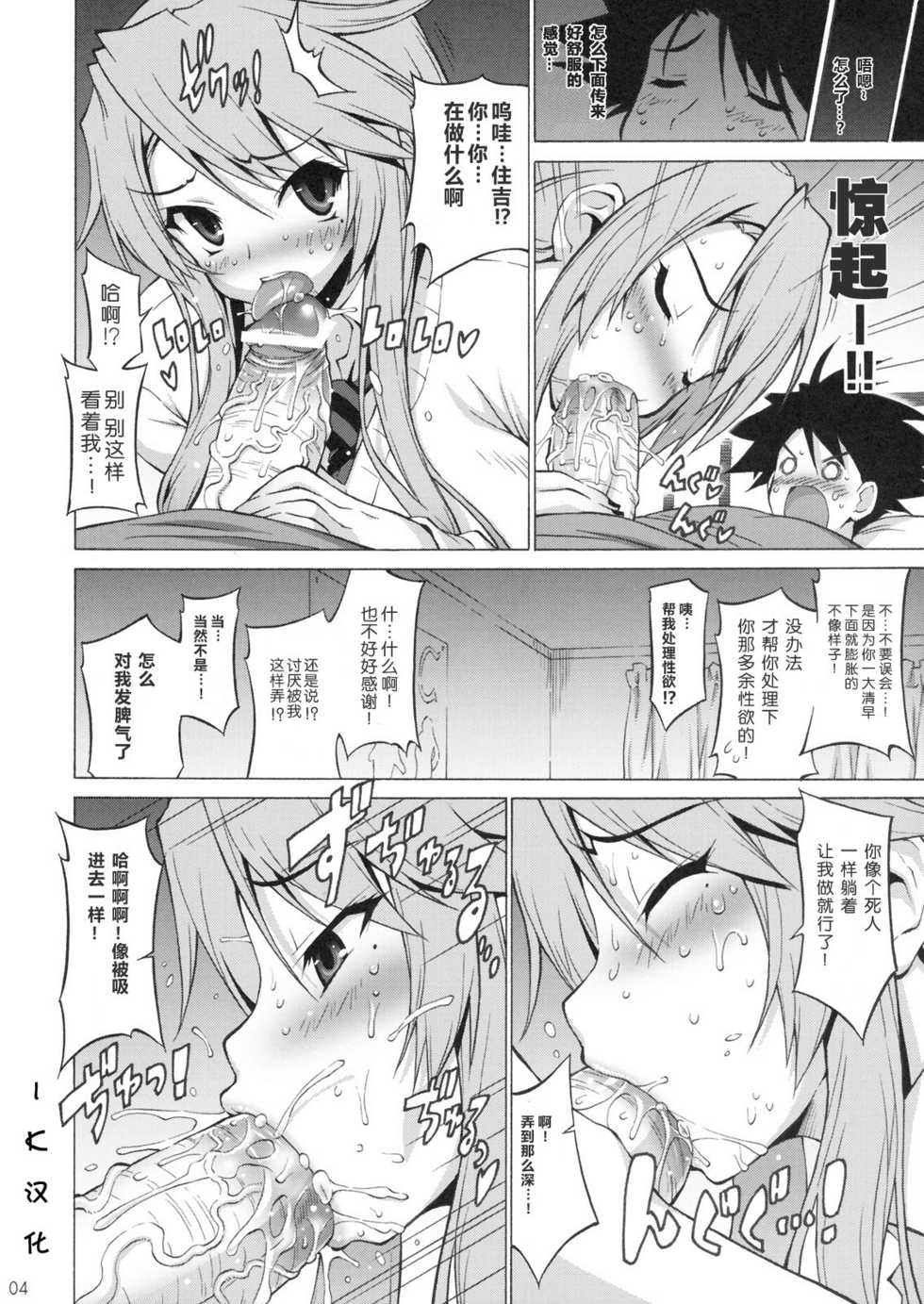 (C77) [Freaks (Mike, onomeshin)] Nyanpai! (Nyan Koi!) [Chinese] [IK汉化] - Page 4