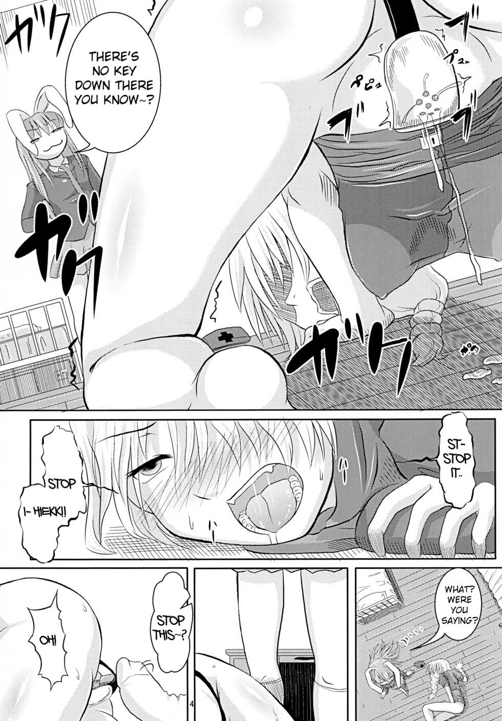 [Kakuu Byoutou (Butsuri Neko)] Shishou Ana (Touhou Project) [English] [hardcase8translates] [Digital] - Page 5