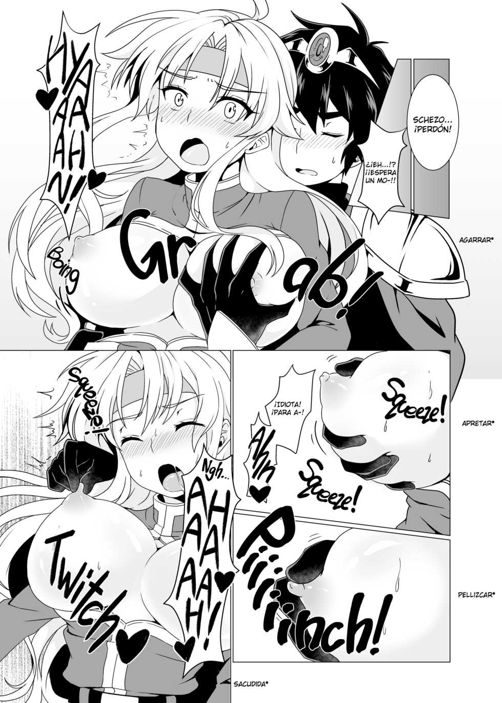 [Murasakiiro Orange] Rabbitch Fuck (Puyo Puyo) [Spanish] [Decensored] [Digital] - Page 7