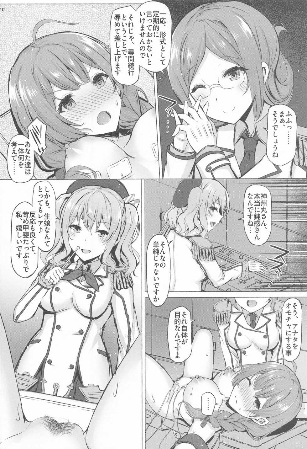 (COMIC1 BS-sai Special) [Inst (Interstellar)] The Birds Pt.1 (Kantai Collection -KanColle-) - Page 9