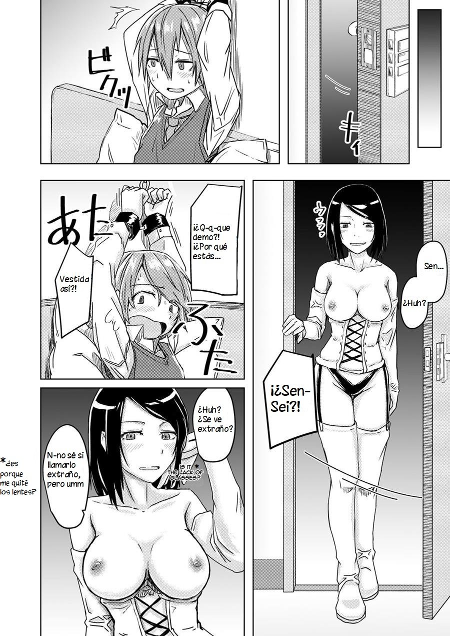 [Anegaoka Sanchoume (Okyuuri)] Juku Koushi Niyoru Kousoku Gyakure [Spanish] [Digital] {Para hacerlos felices} - Page 7