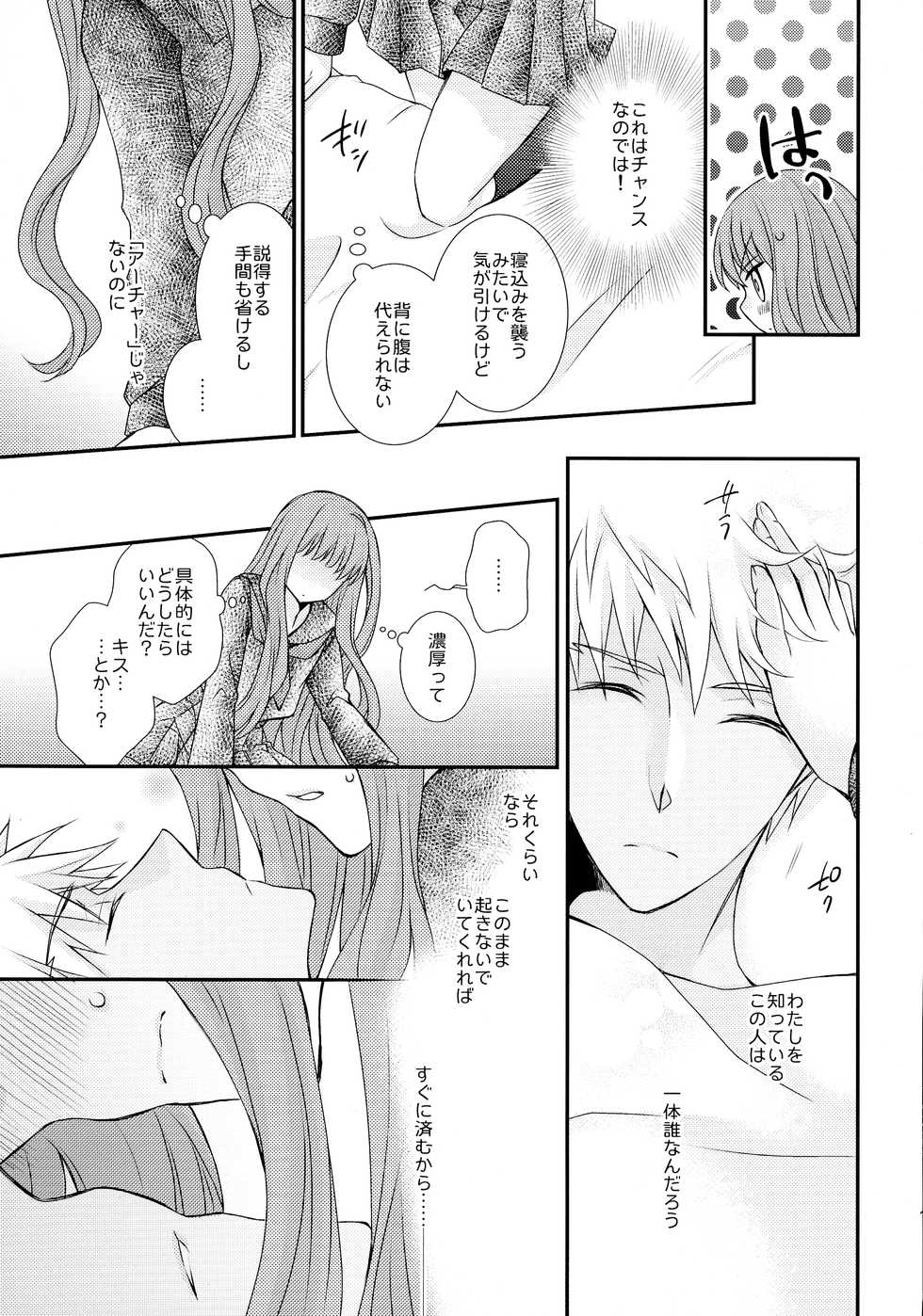 (C90) [Ahoge (Satsuki)] Itsuka no Mirai to Kako no Yume (Fate/EXTRA CCC) - Page 11