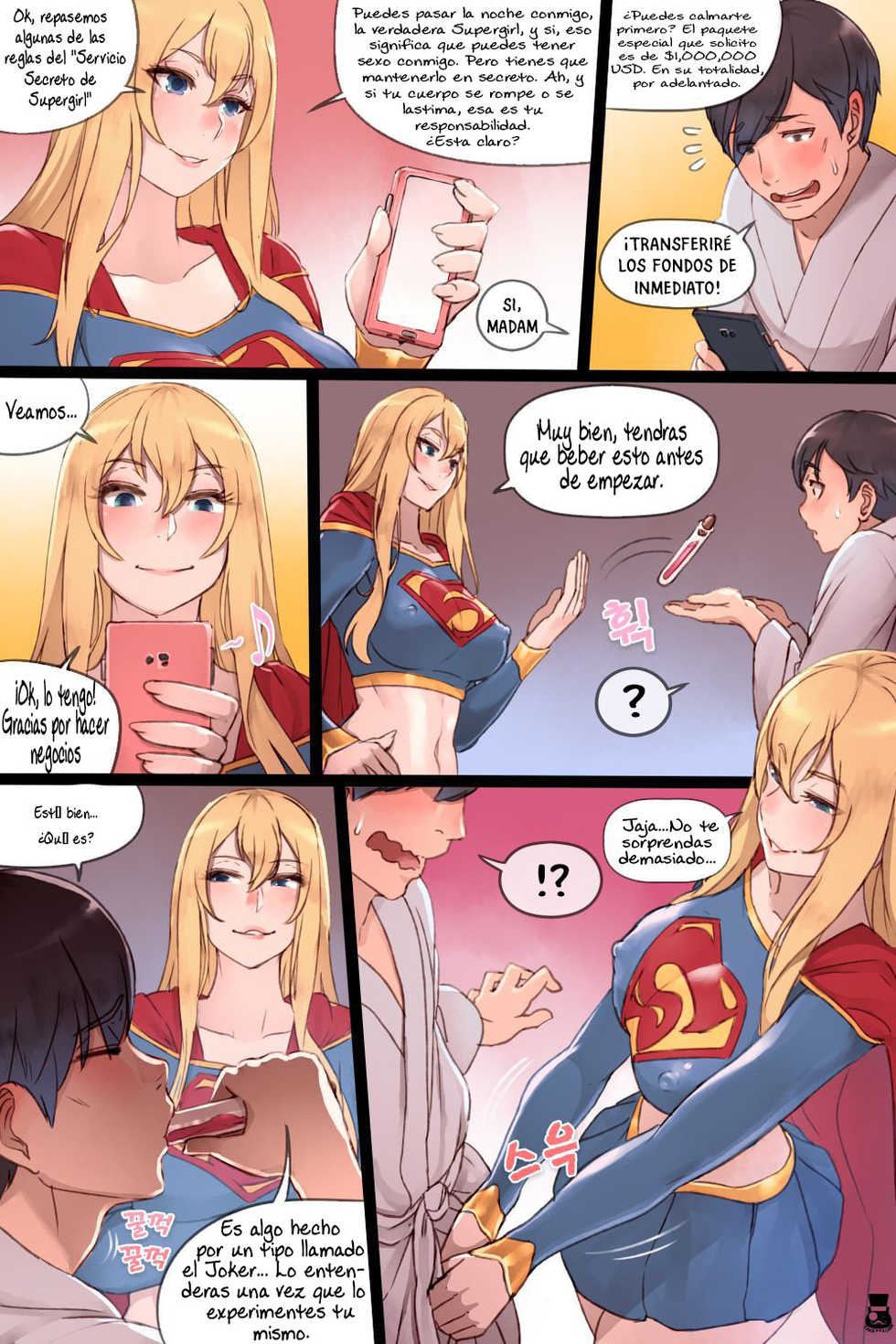 [Mr.takealook] Supergirl's Secret Service [Spanish] [Kaos] - Page 4