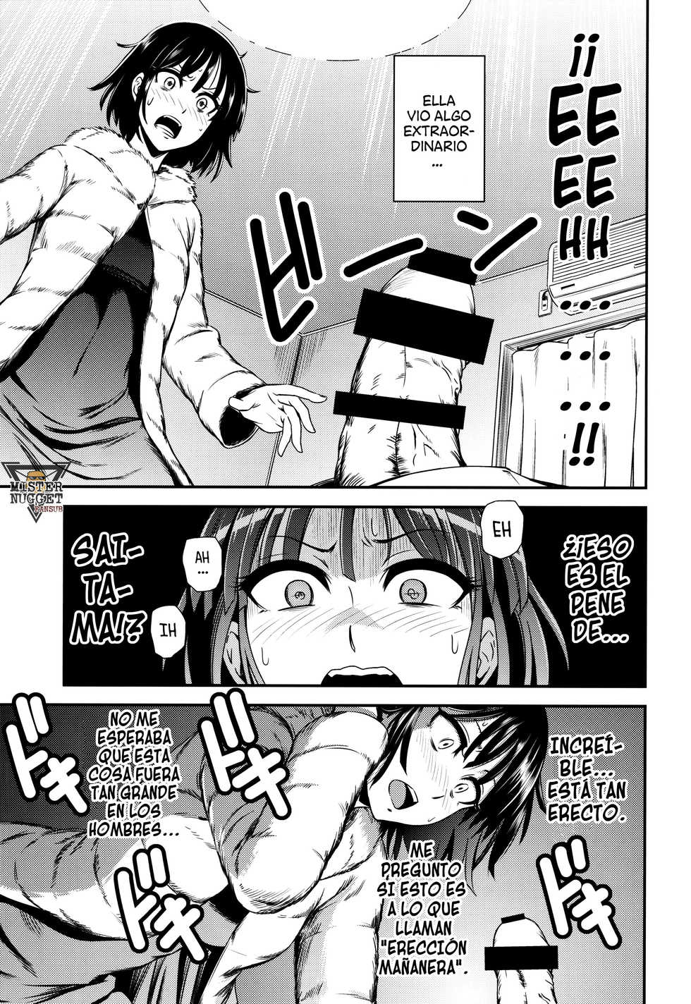 (C86) [Kiyosumi Hurricane (Kiyosumi Hurricane)] ONE-HURRICANE - Seiyoku no Fubuki (One Punch Man) [Spanish] [Mr. Nugget] - Page 6