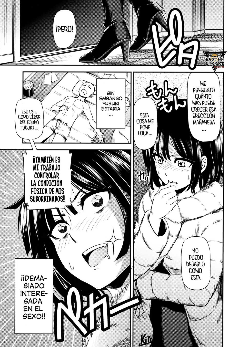 (C86) [Kiyosumi Hurricane (Kiyosumi Hurricane)] ONE-HURRICANE - Seiyoku no Fubuki (One Punch Man) [Spanish] [Mr. Nugget] - Page 8