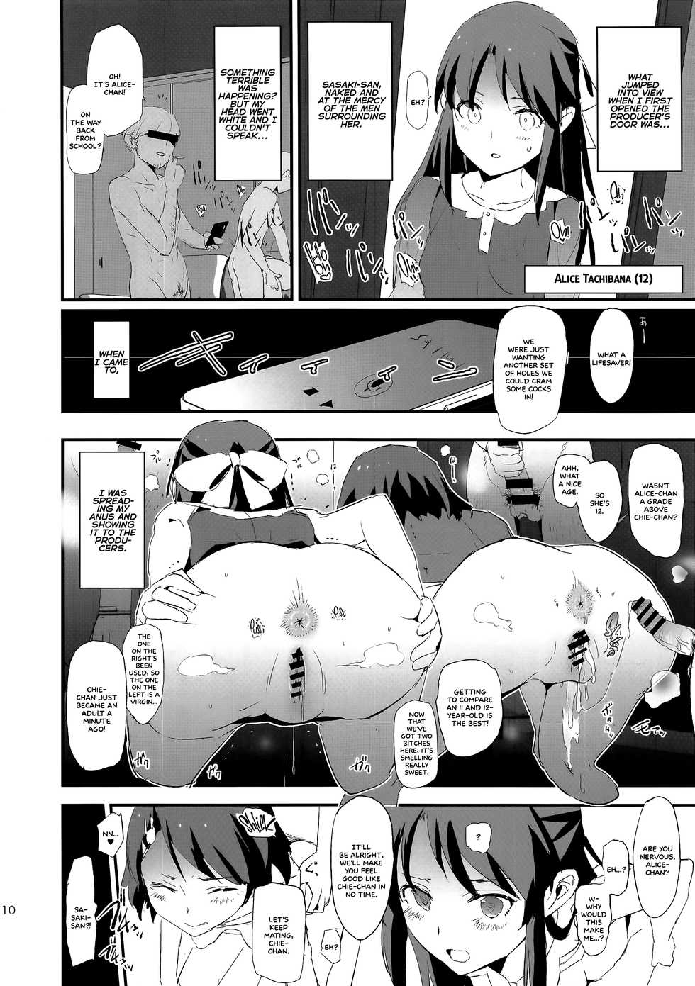 (COMIC1☆15) [Yami ni Ugomeku (Dokurosan)] Sasaki Chie to Saimin Dosukebe Higaisha no Kai + Paper (THE IDOLM@STER CINDERELLA GIRLS) [English] =White Symphony= - Page 10