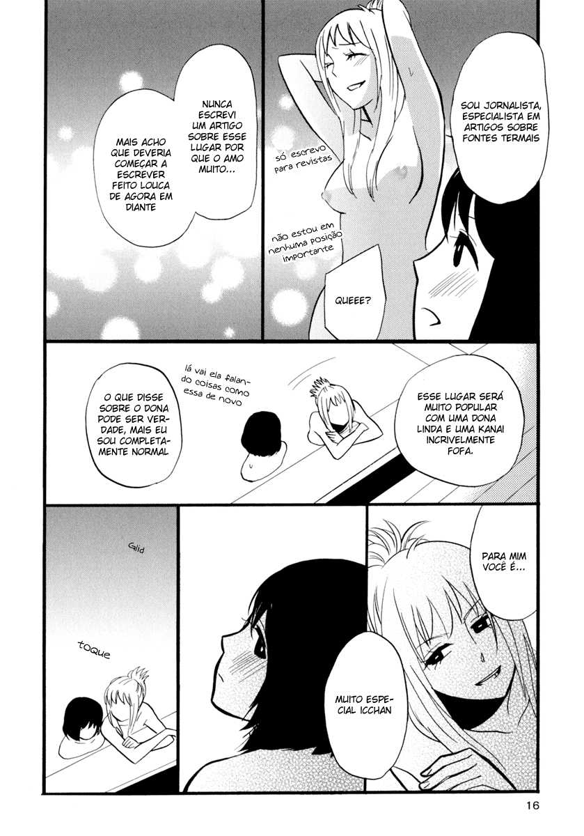 [Amano Shuninta] Yukemuri Sanctuary [Portuguese-BR] [S2Yuri] - Page 17