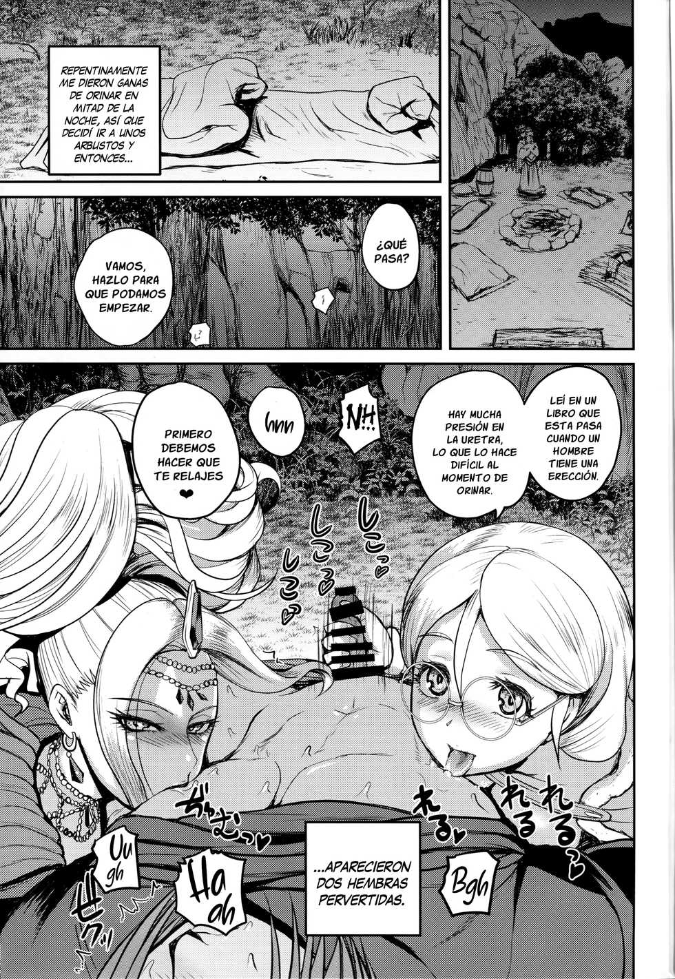(C94) [Quick kick Lee (Yoshimura Tatsumaki)] Seikou Doumei  (Dragon Quest XI) [Spanish] [Lanerte] - Page 3