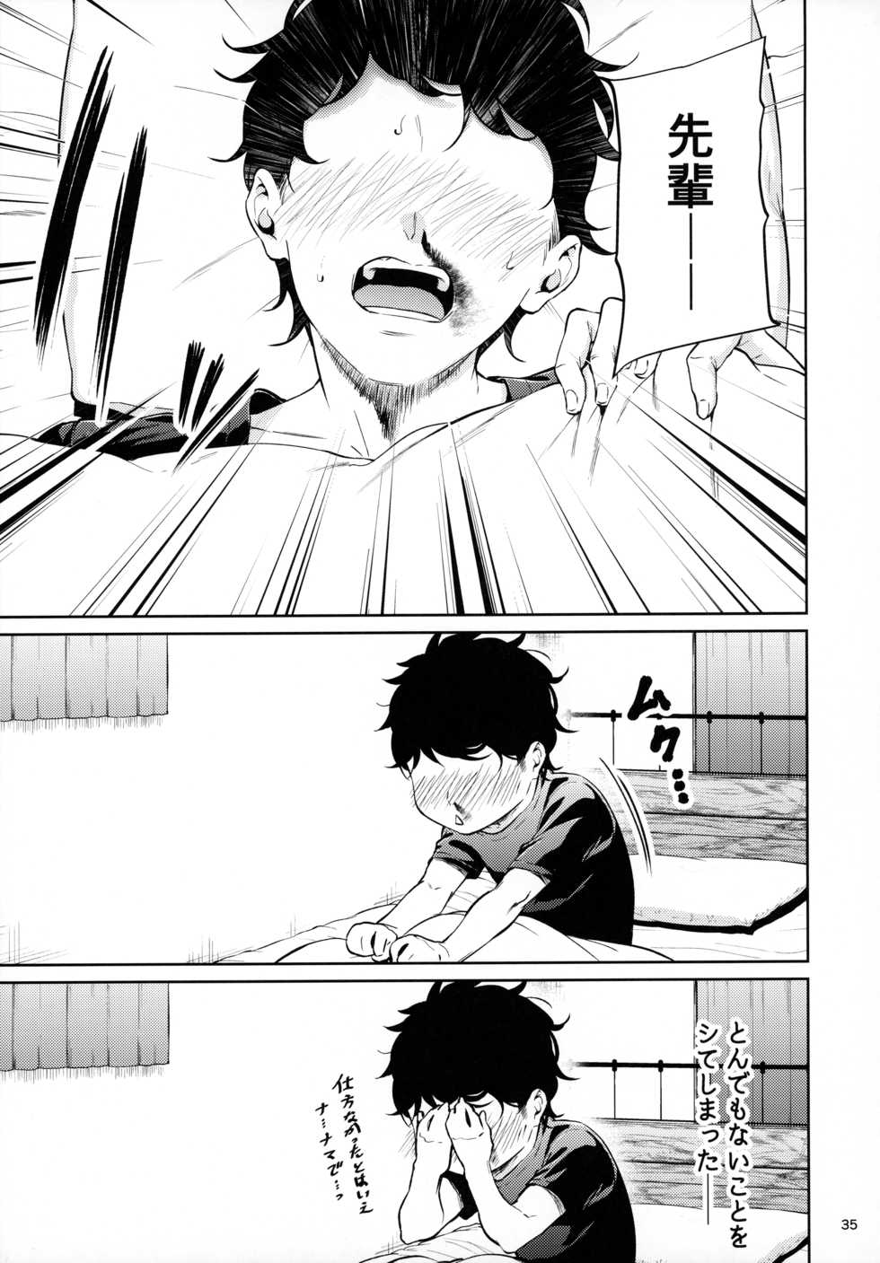 [IV VA SHIN (Mikuni Mizuki)] Shokuba no Senpai - Page 34