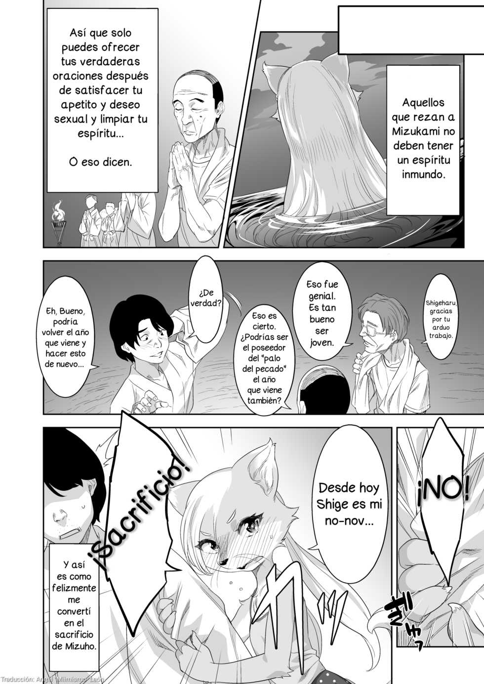 [GREONE (Nme)] Nie no Ko | El sacrificio del zorro [Spanish] [Miimismo] [Digital] - Page 25