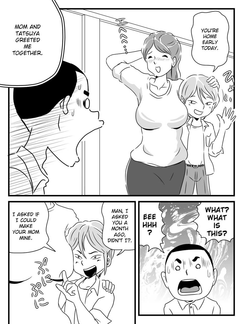 [Momoziri Hustle Dou] Toshiue Killer no Tomodachi ni Kaa-san o Netorareta Hanashi | A Story About My Milf-Killer Friend Who Cucked My Mom [English] - Page 11