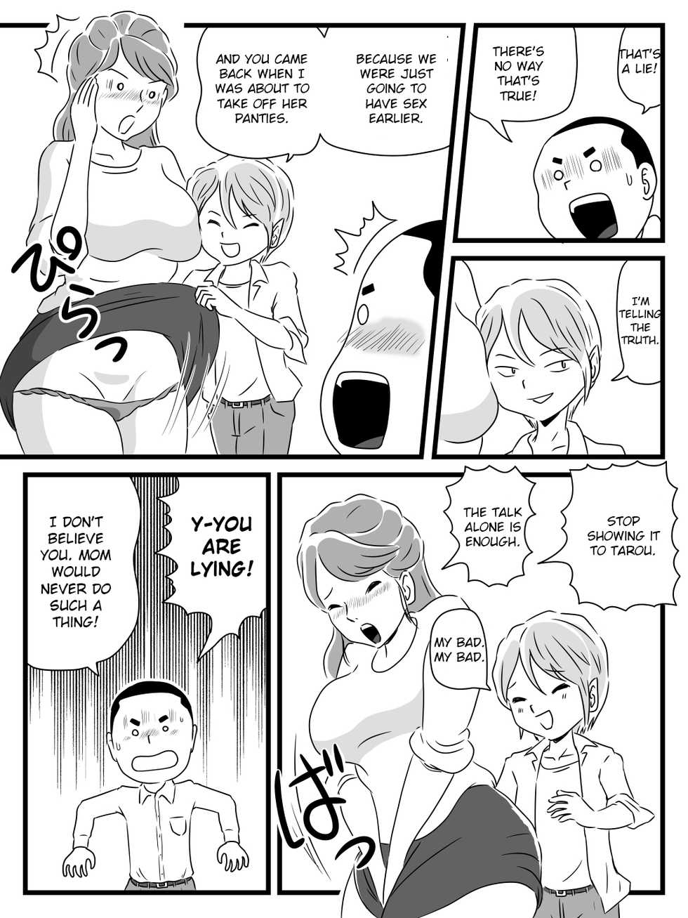 [Momoziri Hustle Dou] Toshiue Killer no Tomodachi ni Kaa-san o Netorareta Hanashi | A Story About My Milf-Killer Friend Who Cucked My Mom [English] - Page 13