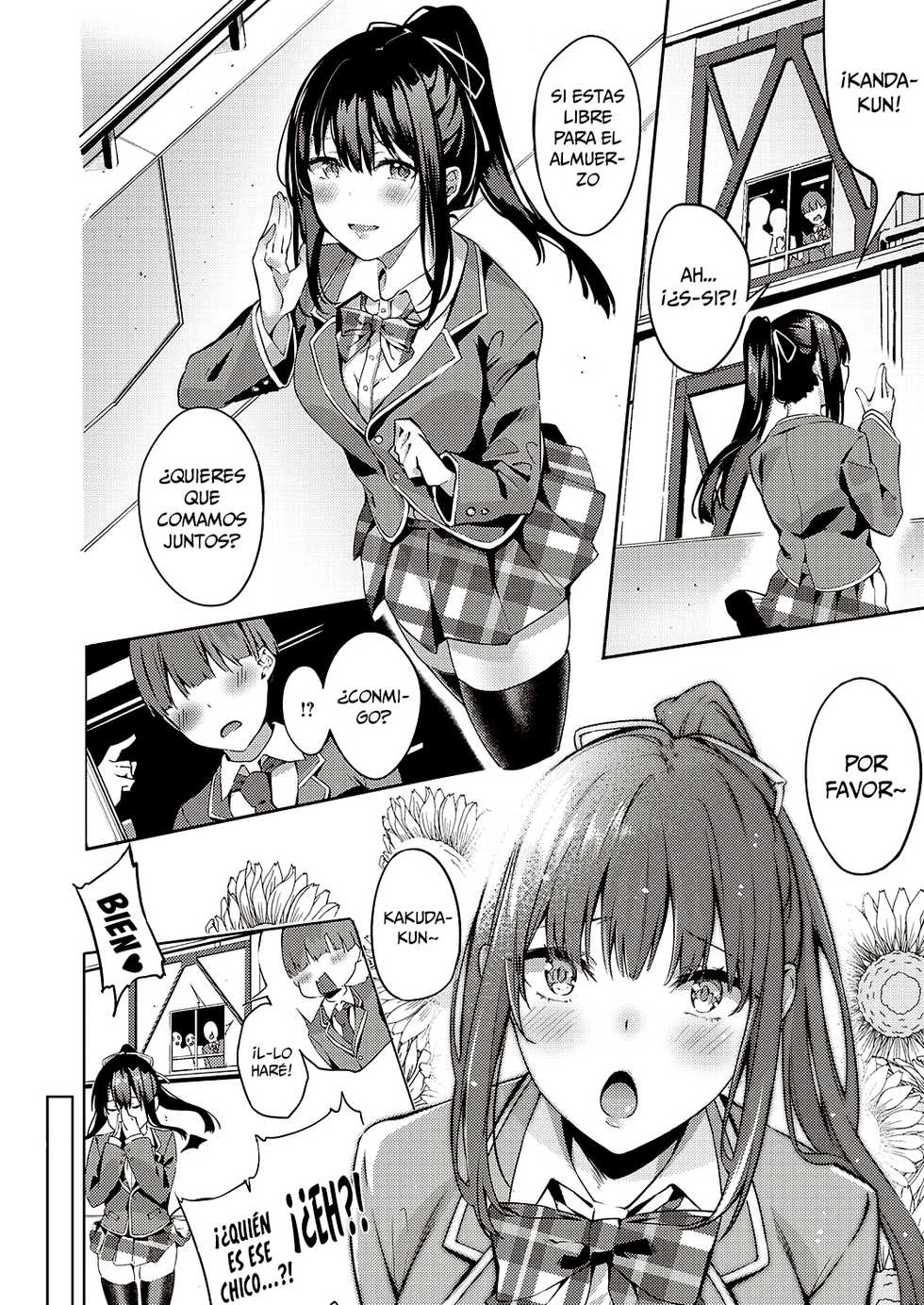 [Bunga] Kurohana no Wa Jou ni Odoru | Bailando entre un círculo de Flores negras (COMIC ExE 22) [Spanish] [NekoCreme] [Digital] - Page 2