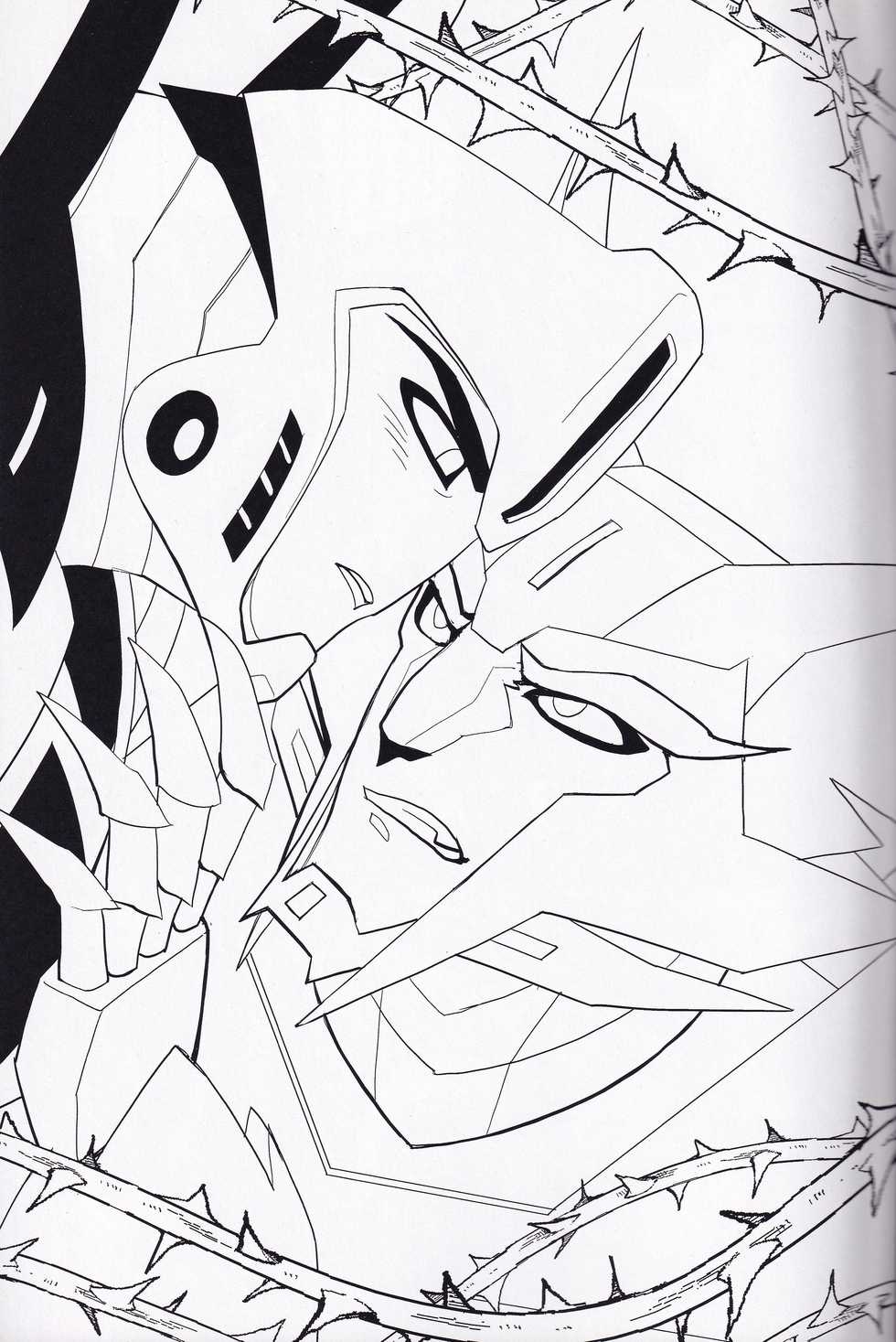 (Gotcha! to Iku ze!! Trans for Market 2) [INK (Kandagawa Gufu)] Ibara no Ou (Transformers) - Page 4