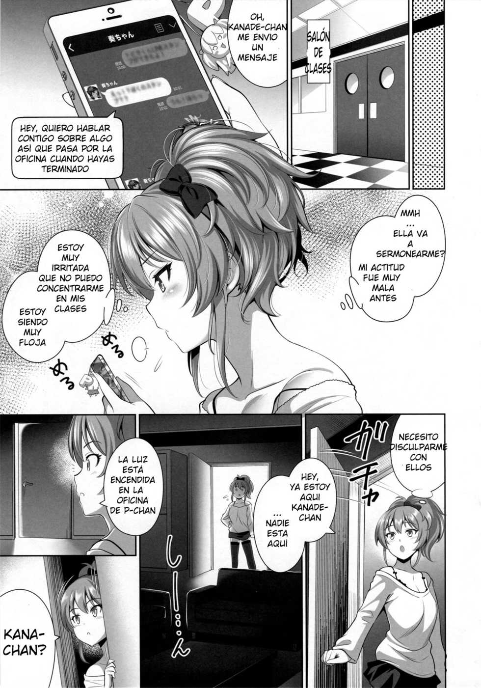 (C91) [Goromenz (Yasui Riosuke)] Yuuwaku Terror 1 y 2 (THE IDOLM@STER CINDERELLA GIRLS)  [Spanish] [Seven Skinz] - Page 30