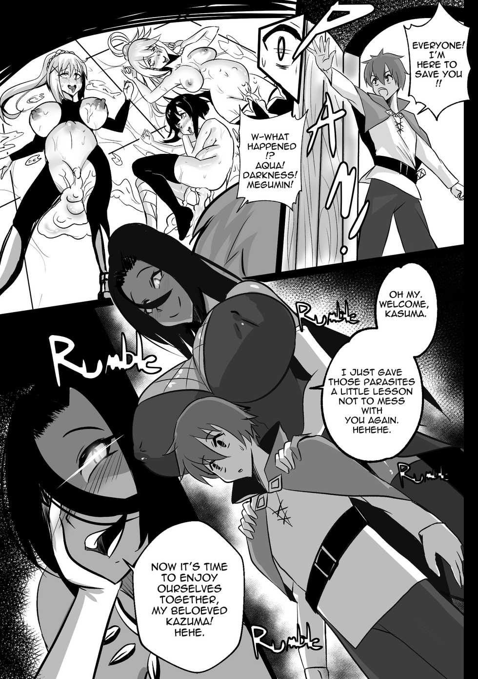 [Merkonig] B-Trayal 29 (Kono Subarashii Sekai ni Syukufuko o!) [English] - Page 13