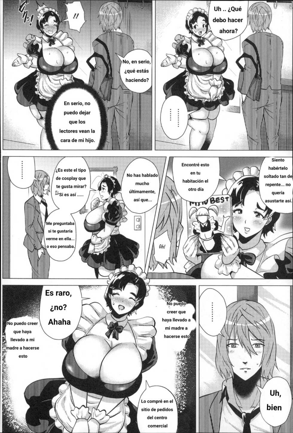 [Yokkora] Cosplay ga Oyako Ai no Hiketsu | Cosplay is the Hidden Trick for Parental Love (Dosukebe ! Oniku-Carnival) [Spanish] - Page 4