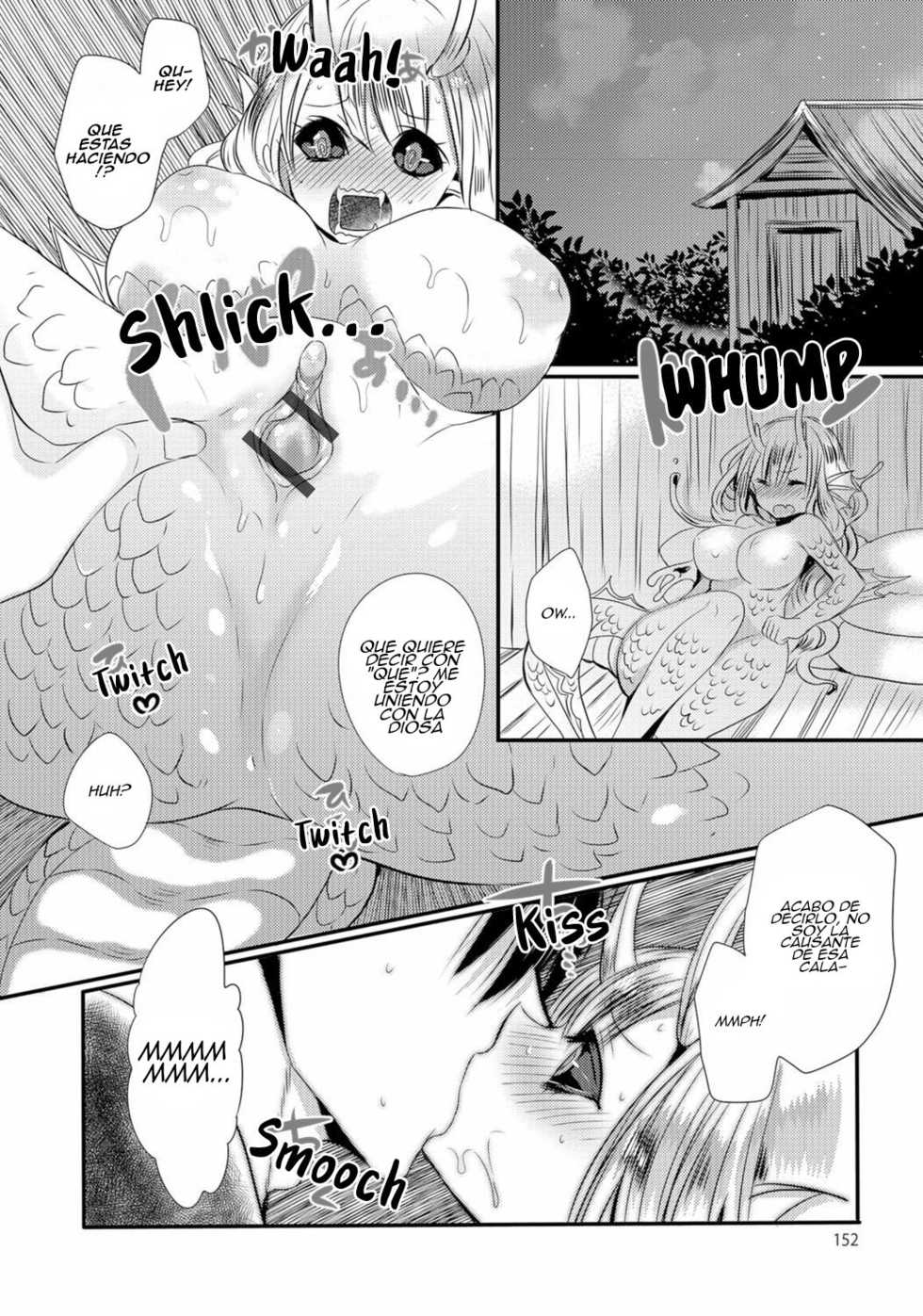 [Mameko] Suiryuu no Kami-sama ni Ikenie o (Monster Musume to no Chigiri) [Spanish] [Doppel] [Digital] - Page 4