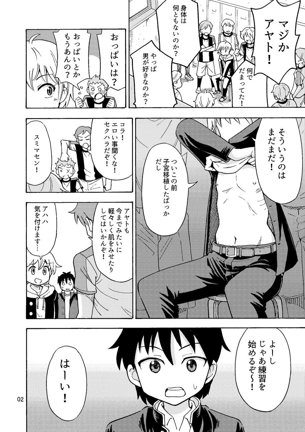 [Yoshida Gorou Shoukai (Yoshida Gorou)] Shinyuu ga Onnanoko ni Narimashita - Page 3