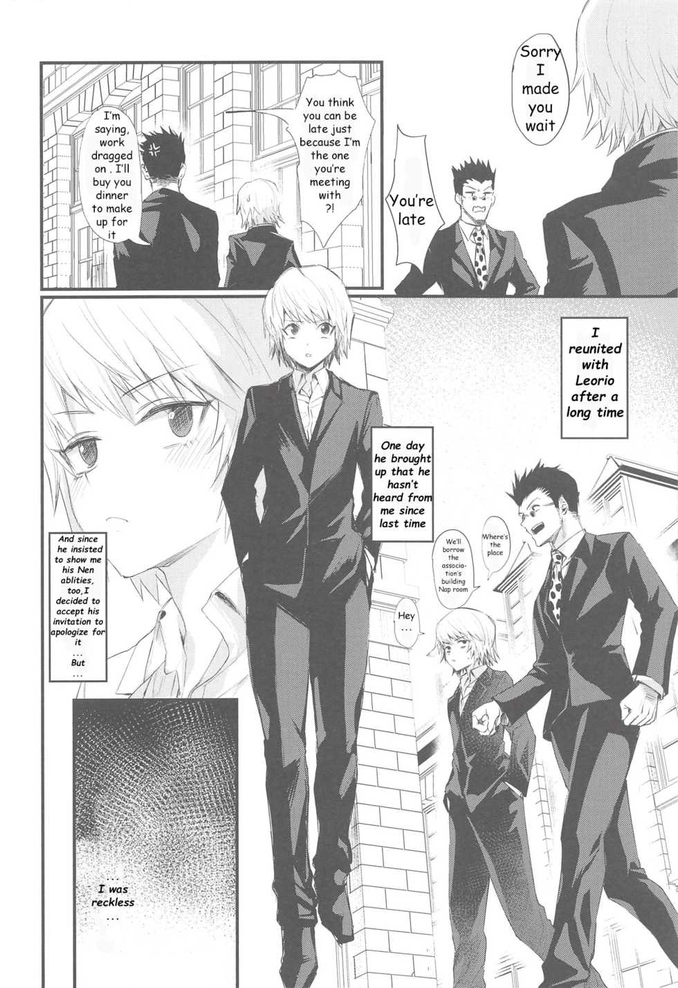 (C95) [Takeritake Daishuukakusai (Echigoya Takeru)] Ore no Douki ga Inran kamo Shirenai (Hunter x Hunter) [English] - Page 2