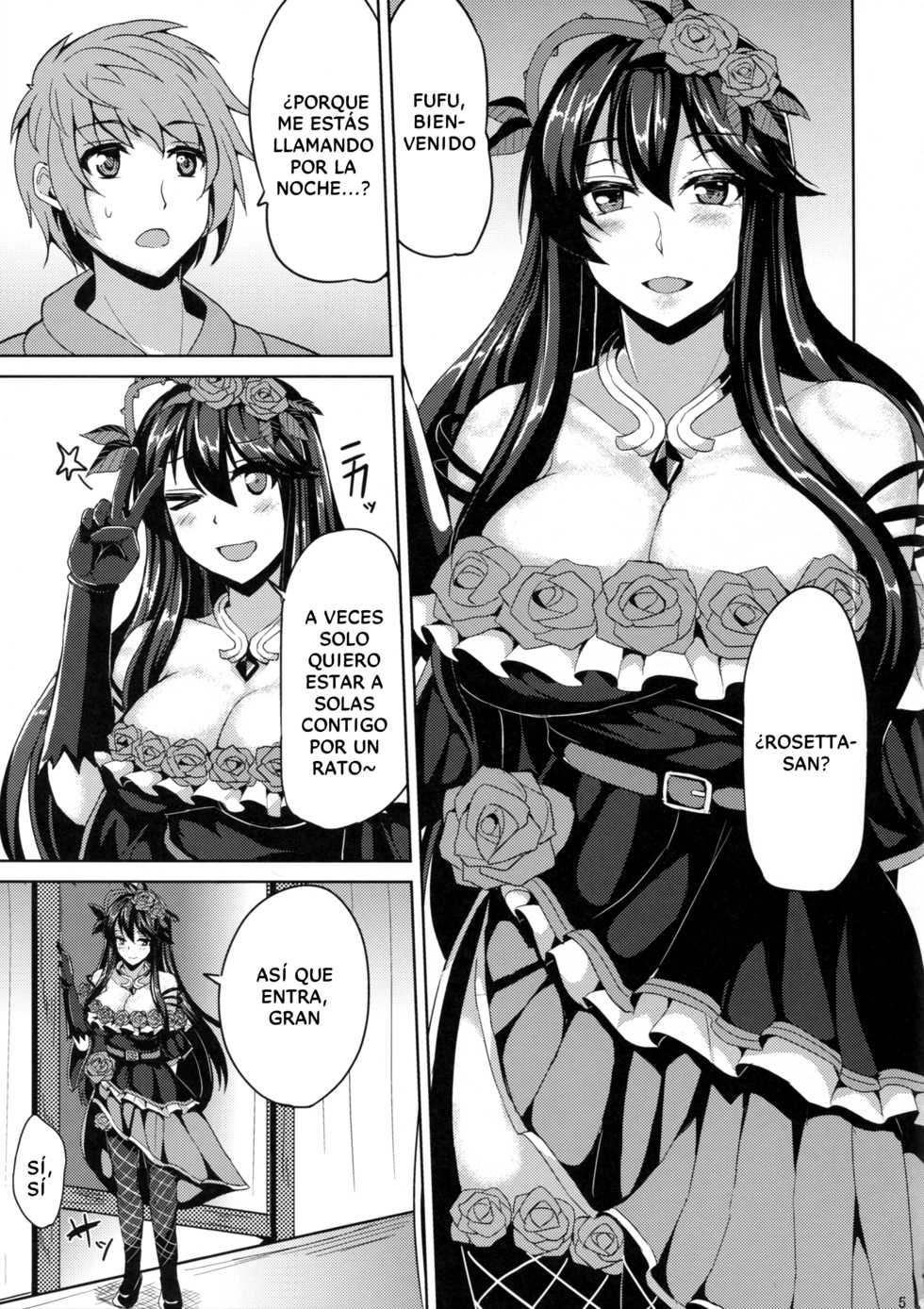 (C90) [Ashima Sandou (Ashima Takumi)] Rosetta-san to Ii Koto Shiyou (Granblue Fantasy) [Spanish] - Page 3