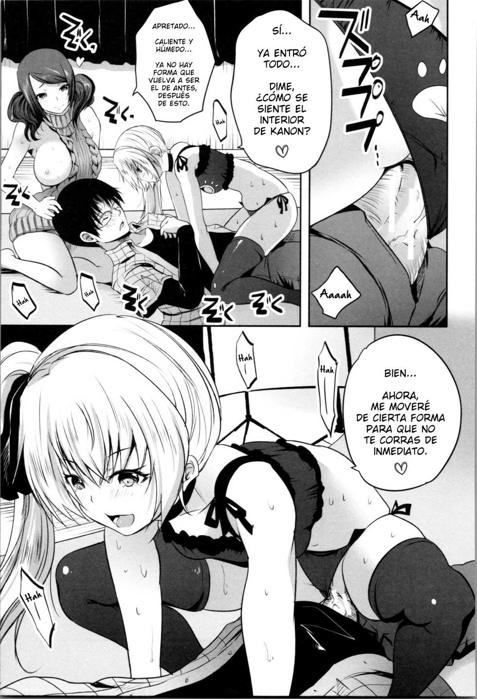 [Souda Gumi] Nanimo Shitenai no ni Bitch Oyako ni Gyaku Rape Saremakutta! | ¡Yo no hice nada, pero fui violado por una madre y su hija perra! [Spanish] - Page 23