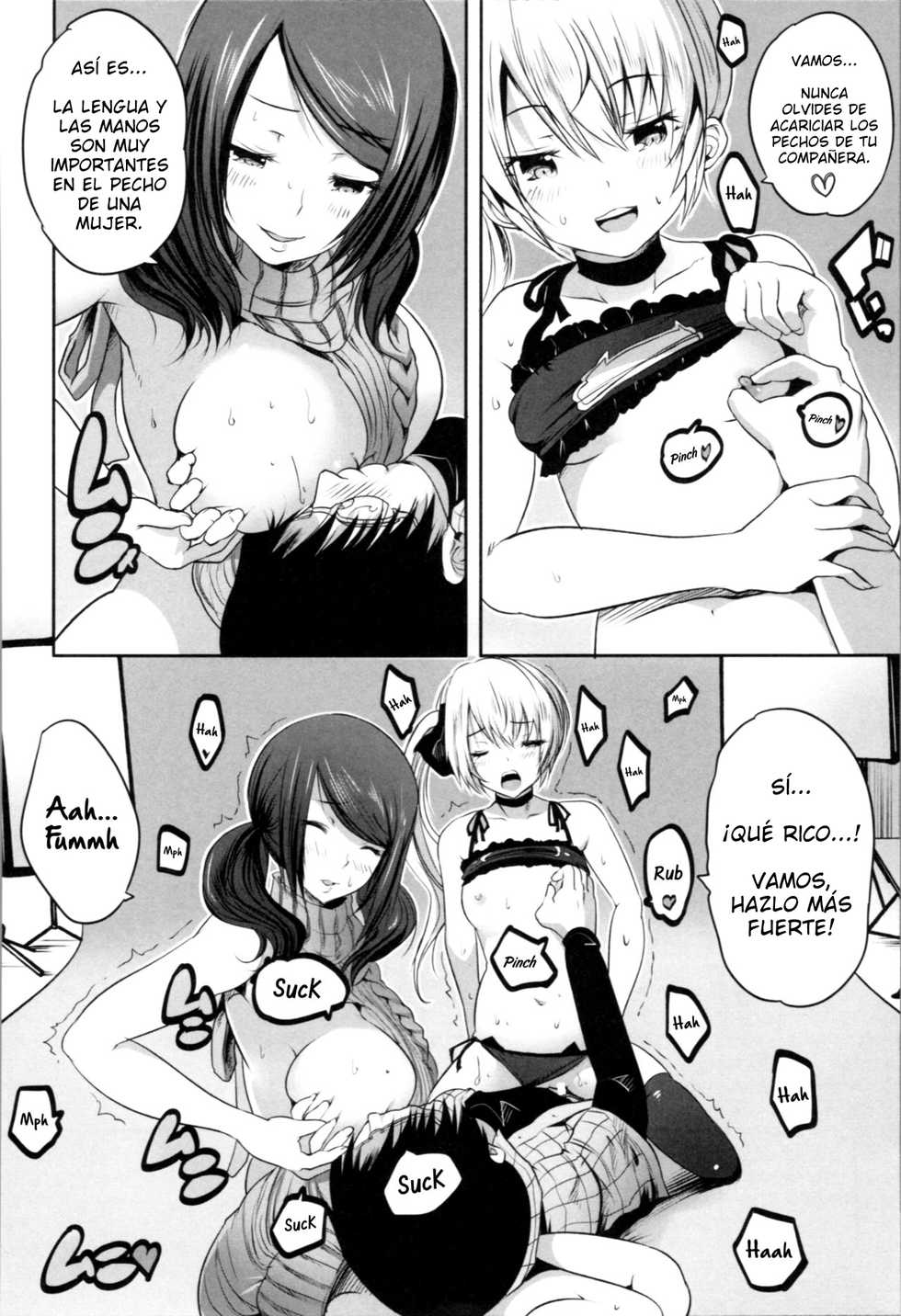 [Souda Gumi] Nanimo Shitenai no ni Bitch Oyako ni Gyaku Rape Saremakutta! | ¡Yo no hice nada, pero fui violado por una madre y su hija perra! [Spanish] - Page 26