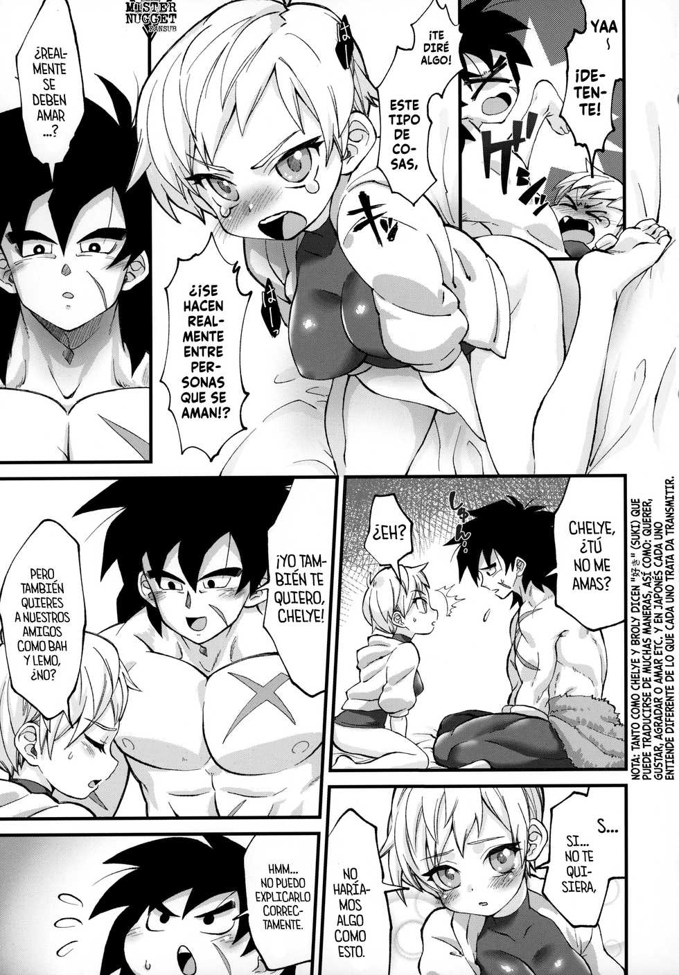 (Tenkaichi Soudatsusen!) [Shigureya (Gure)] Hoka no Dare ni mo Naisho da zo? | ¿Es un secreto para los demás, verdad? (Dragon Ball Super) [Spanish] [Mister Nugget] - Page 18