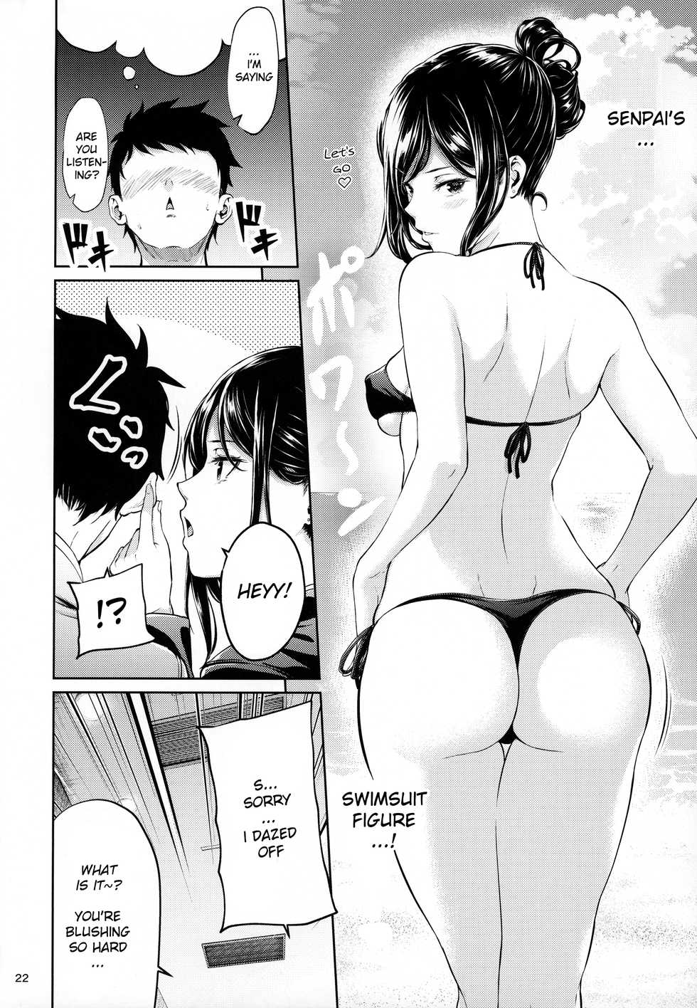 [IV VA SHIN (Mikuni Mizuki)] Shokuba no Senpai [English] - Page 21