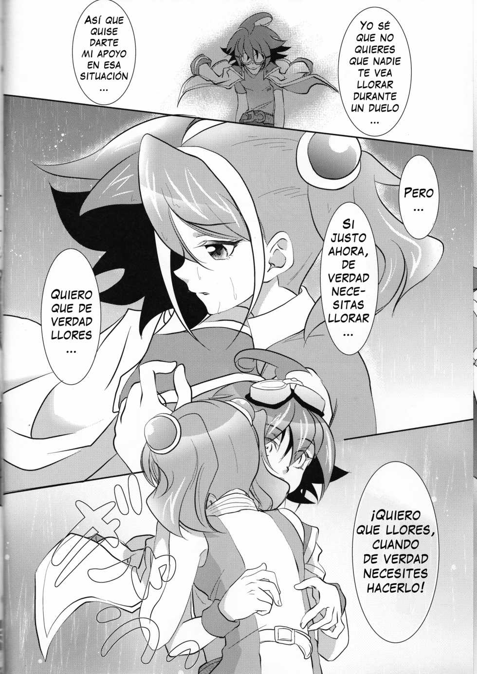 (C87) [Neo Wing (Saika)] Watashi no Soba de Naite (Yu-Gi-Oh! ARC-V) [Spanish] [Jedah12] - Page 5