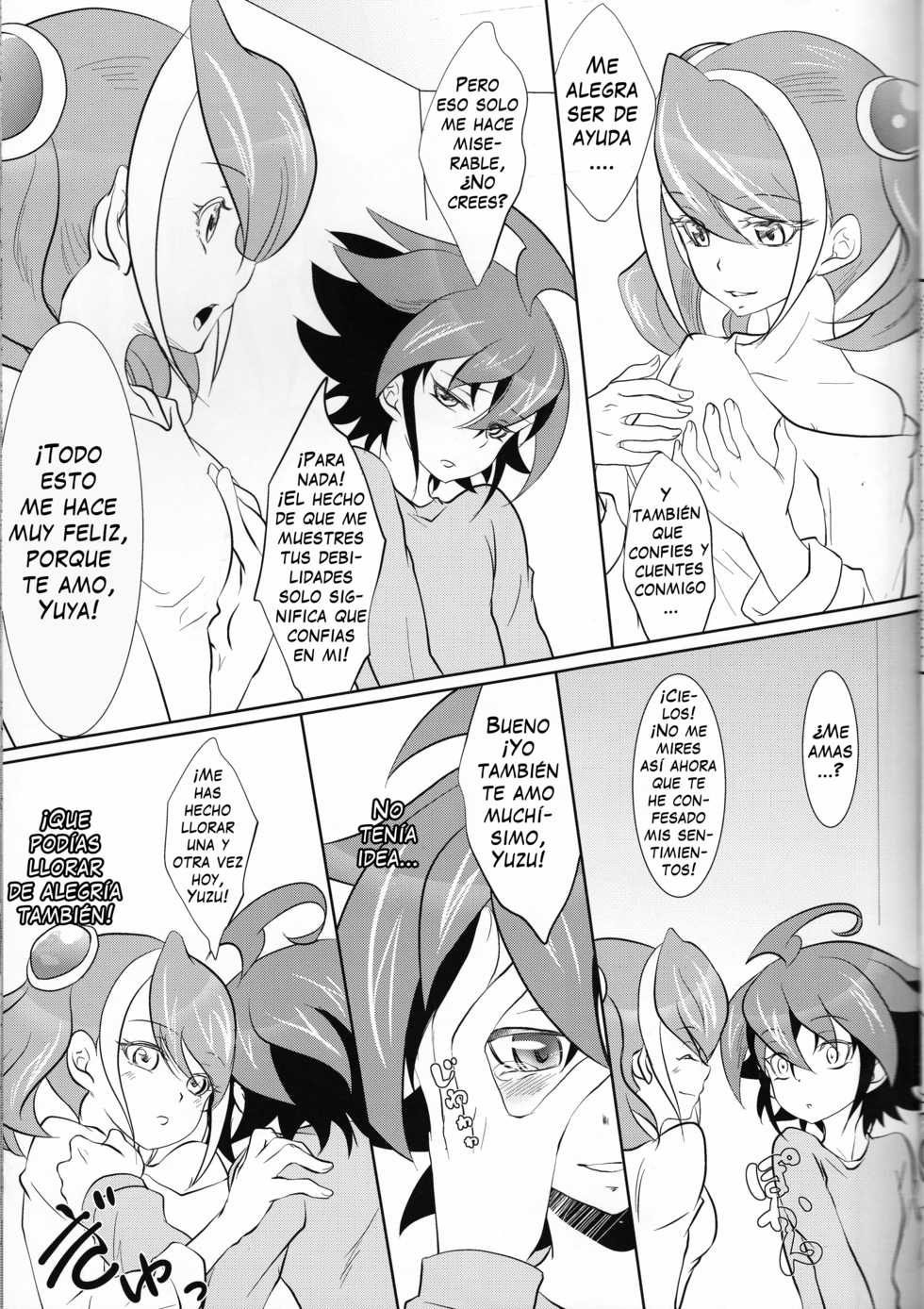 (C87) [Neo Wing (Saika)] Watashi no Soba de Naite (Yu-Gi-Oh! ARC-V) [Spanish] [Jedah12] - Page 8