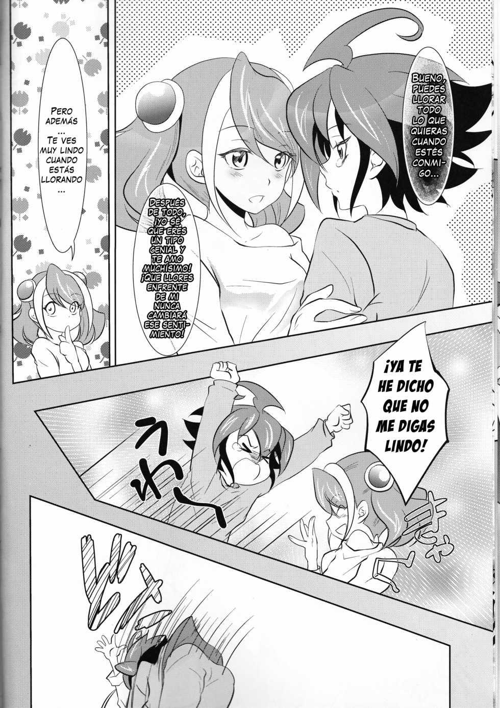 (C87) [Neo Wing (Saika)] Watashi no Soba de Naite (Yu-Gi-Oh! ARC-V) [Spanish] [Jedah12] - Page 9