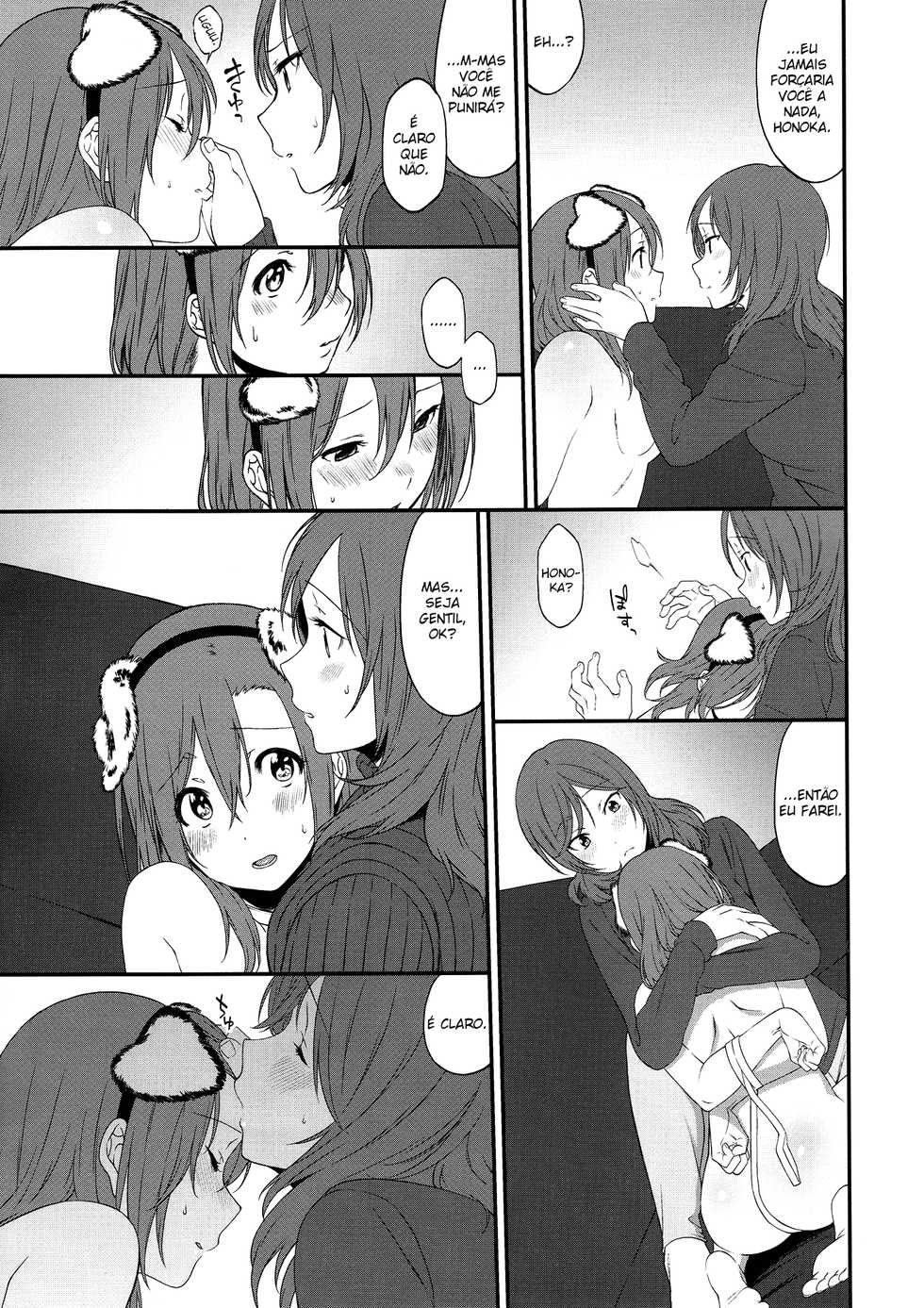 (SC2015 Autumn) [Inuzuka Clinic (Inuzuka Bouru)] Inu no Honkai, Shitsuke no Honshitsu | The Dog's Desire and the Reality of Discipline (Love Live!) [Portuguese-BR] [S2Yuri] - Page 15