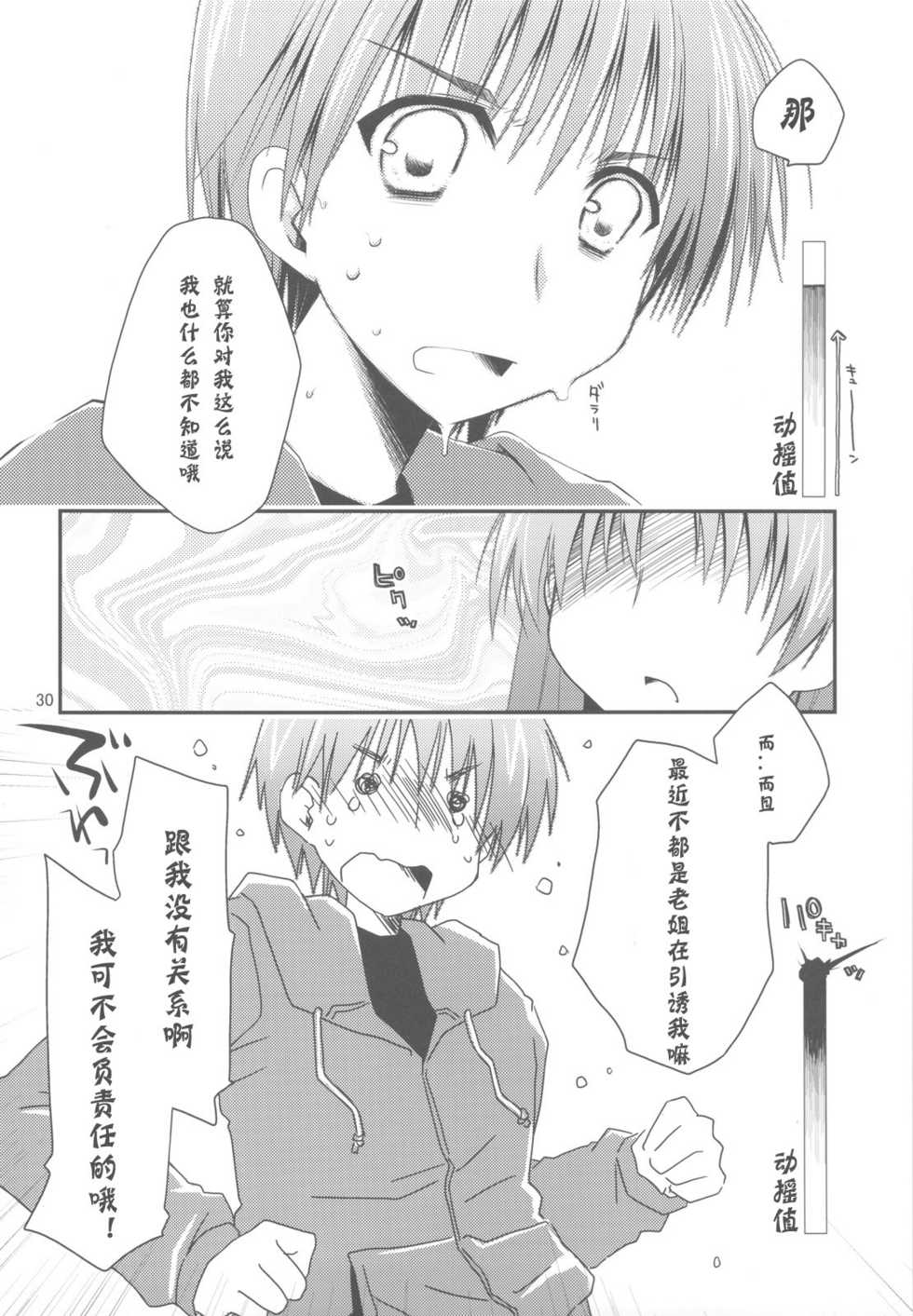 (C77) [Ponkotsu Works] Sappari Fukou na Kousaka Tamaki (ToHeart 2) [Chinese] [神风汉化组] - Page 30