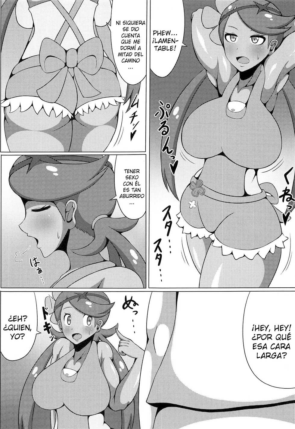 (C93) [Himitsu Tetra (Senwa)] Ultra Maossage (Pokémon Sun and Moon) [Spanish] [Lanerte] - Page 4