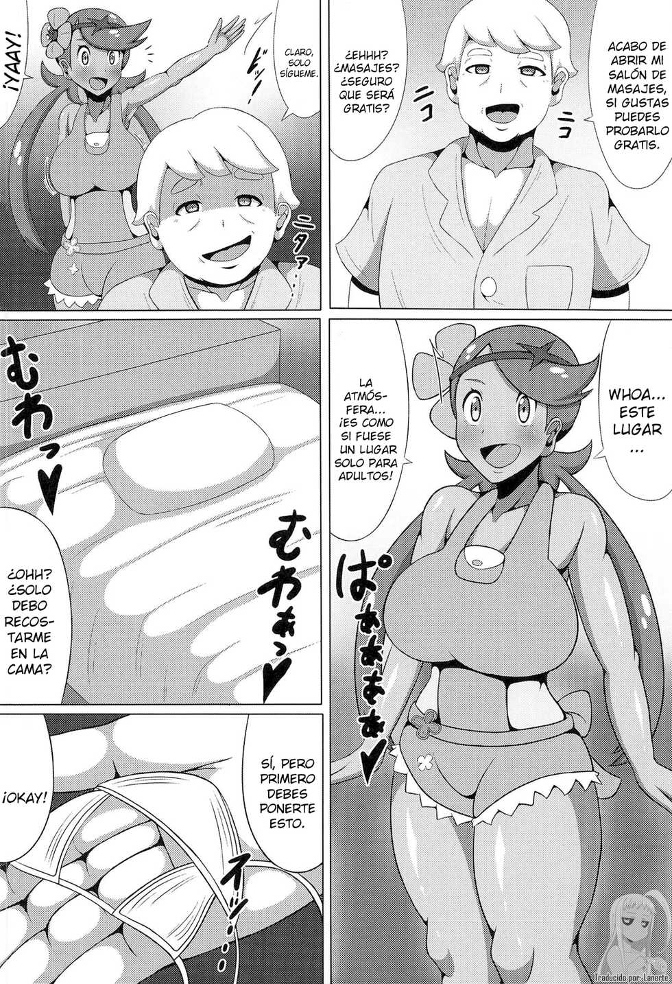 (C93) [Himitsu Tetra (Senwa)] Ultra Maossage (Pokémon Sun and Moon) [Spanish] [Lanerte] - Page 5