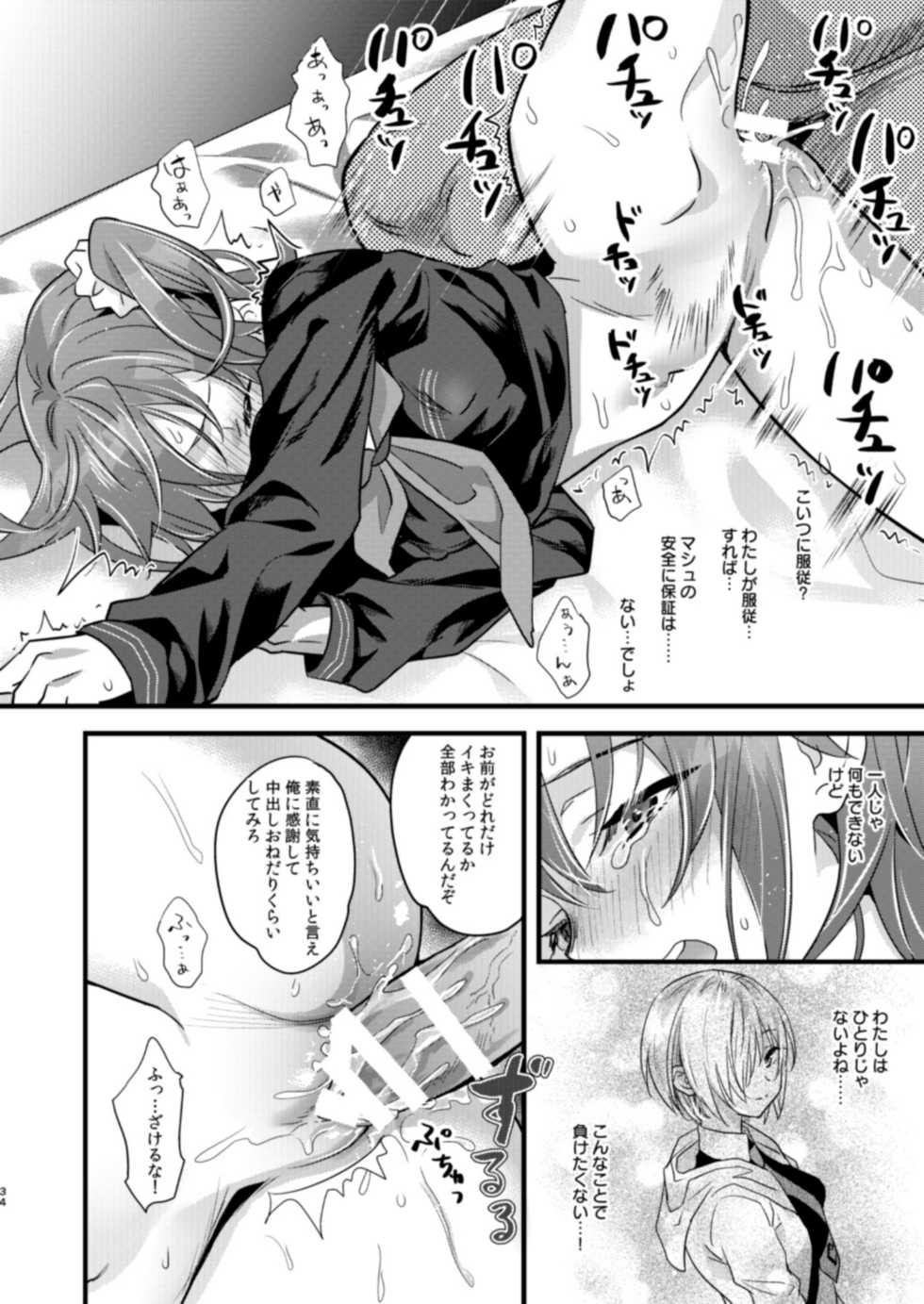 [C8 (8)] Ryoujoku 4 ~Kyokubu Ganrou~ (Fate/Grand Order) [Digital] - Page 34