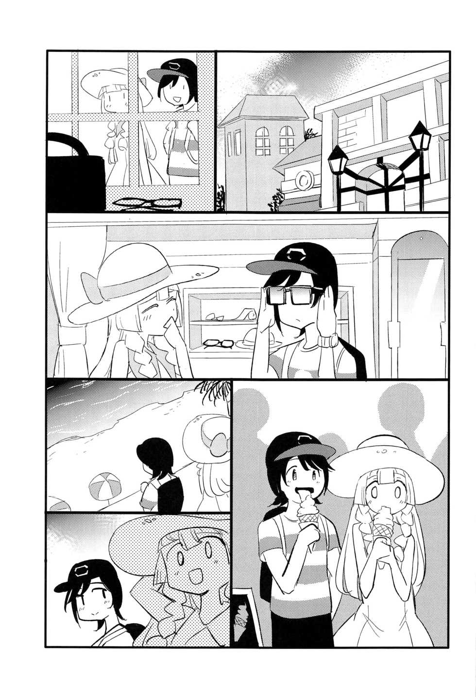 (COMIC1 BS-sai Special) [Shironegiya (miya9)] Hakase no Yoru no Joshu. Soushuuhen (Pokémon Sun and Moon) [Chinese] [final個人漢化] - Page 36