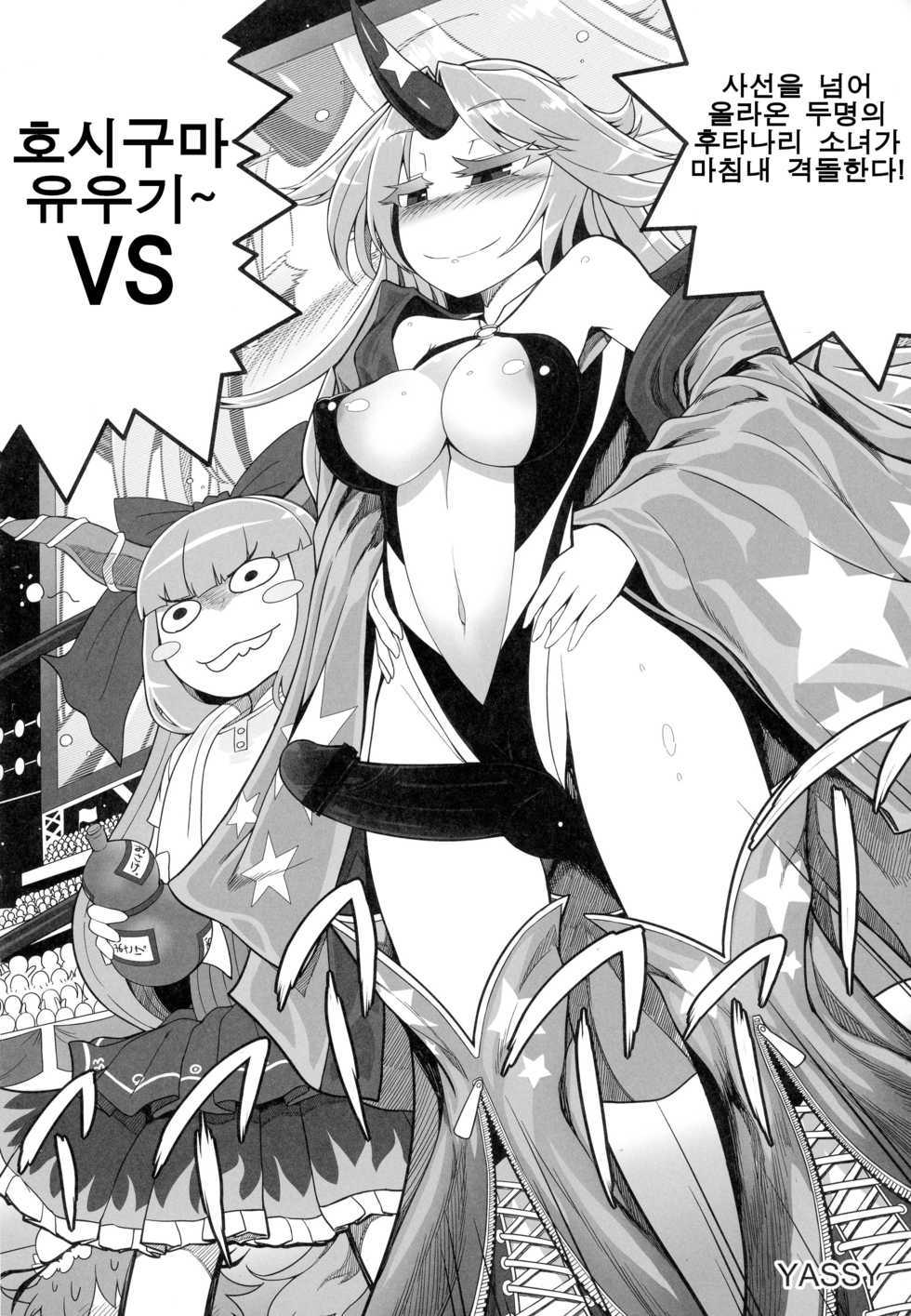 (Reitaisai 13) [Stapspats (Various)] Gensoukyou Futanari Chinpo Wrestling Goudou-shi 2 GFCW Extreme Joker (Touhou Project) (korean) (part) - Page 17