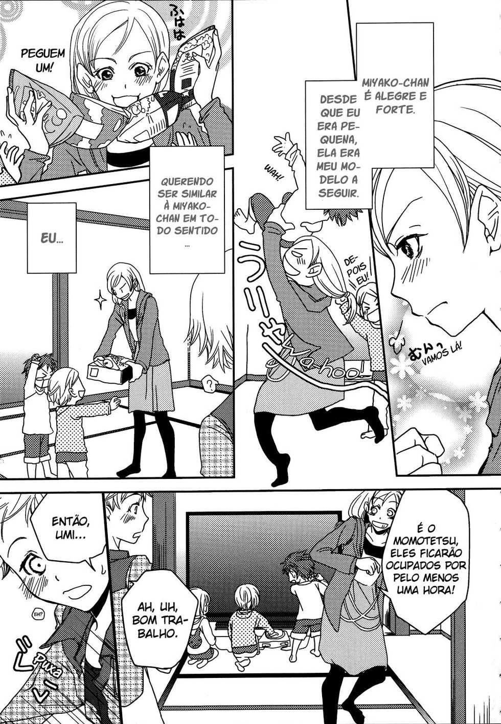 [Kitao Taki] Itoko Doushi | Cousins (Shiro Yuri -Girls Love Paradise-) [Portuguese-BR] - Page 6