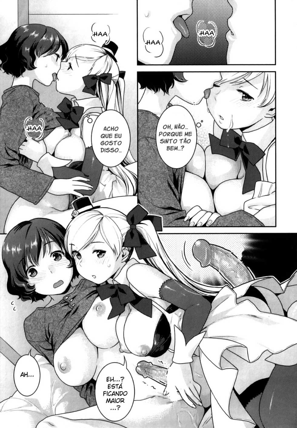 [Nekomata Naomi] Futanari Relations [Portuguese-BR] [S2Yuri] - Page 34
