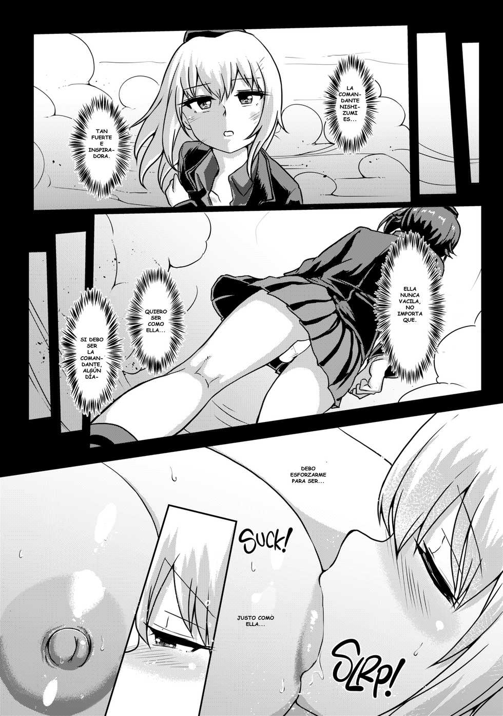 [Aoba Q Madou (Hakaba Yodomu)] Panzer High no Osamekata 4 | Calming a Panzer High 4 (Girls und Panzer) [Spanish] [Decensored] [Digital] - Page 10